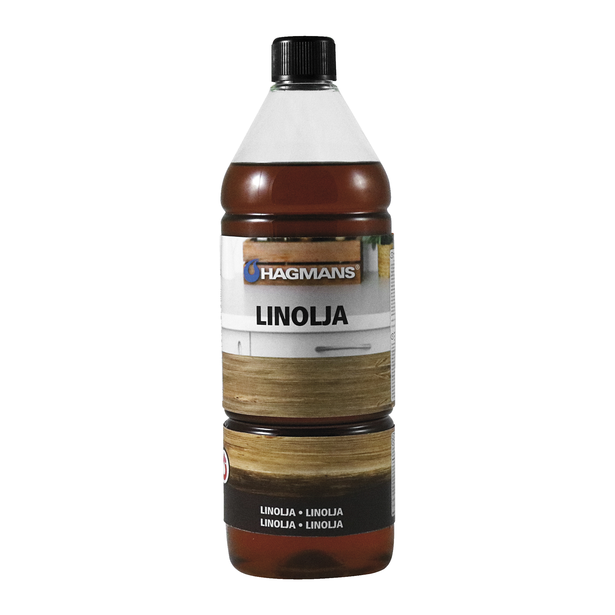 Kokt linolja 1 l
