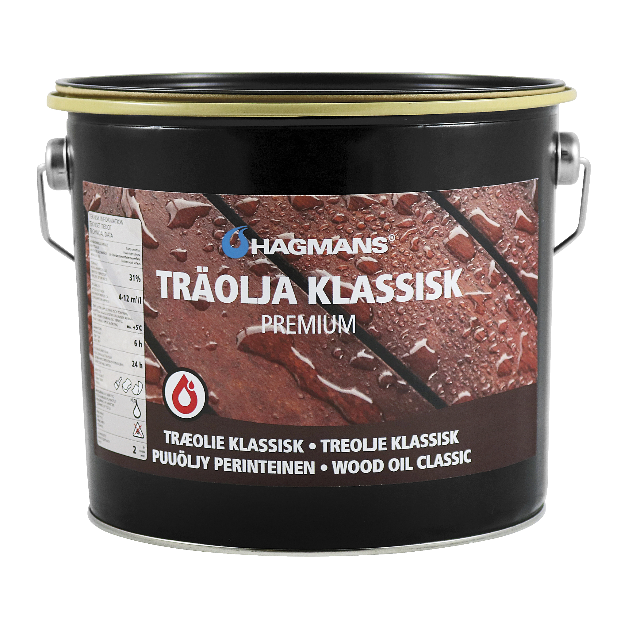 Träolja 3 l