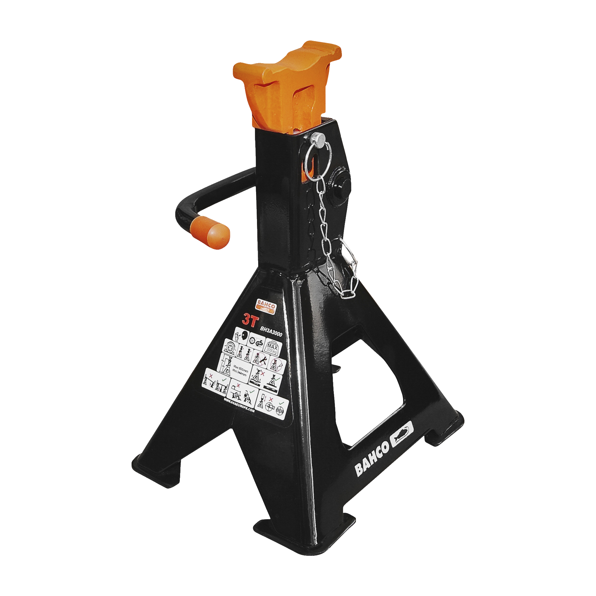 Pallbock 2-pk 3 t 340-510 mm
