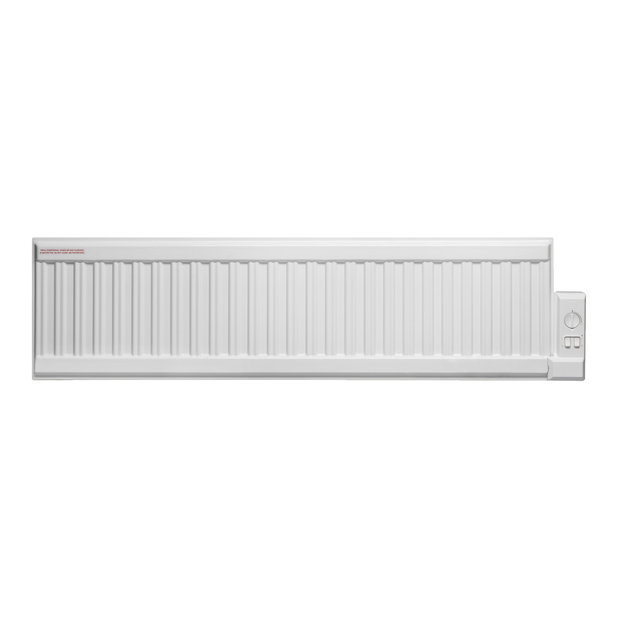 Oljefylld elradiator 230 V 600 W 114x30 cm