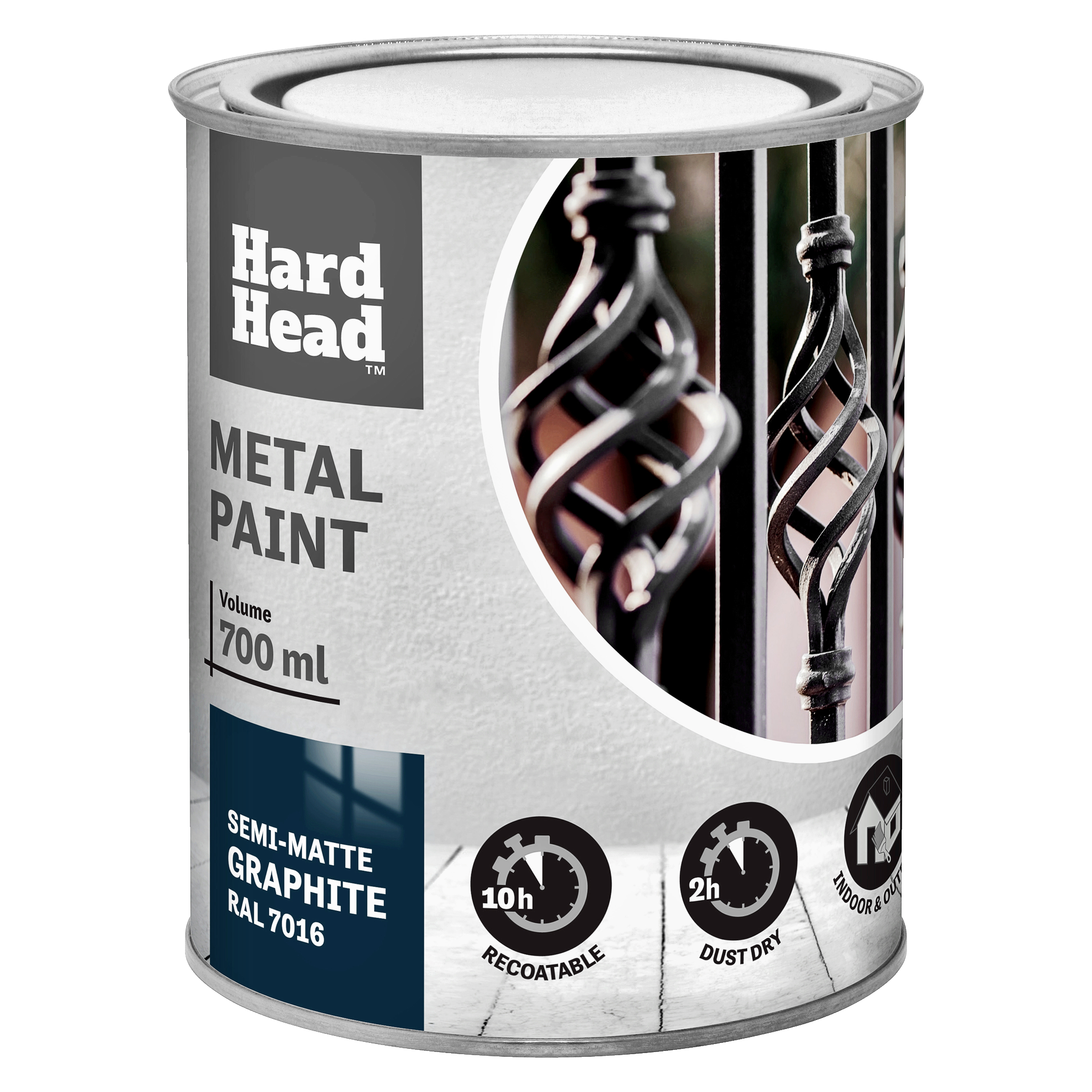 Metallfärg 700 ml