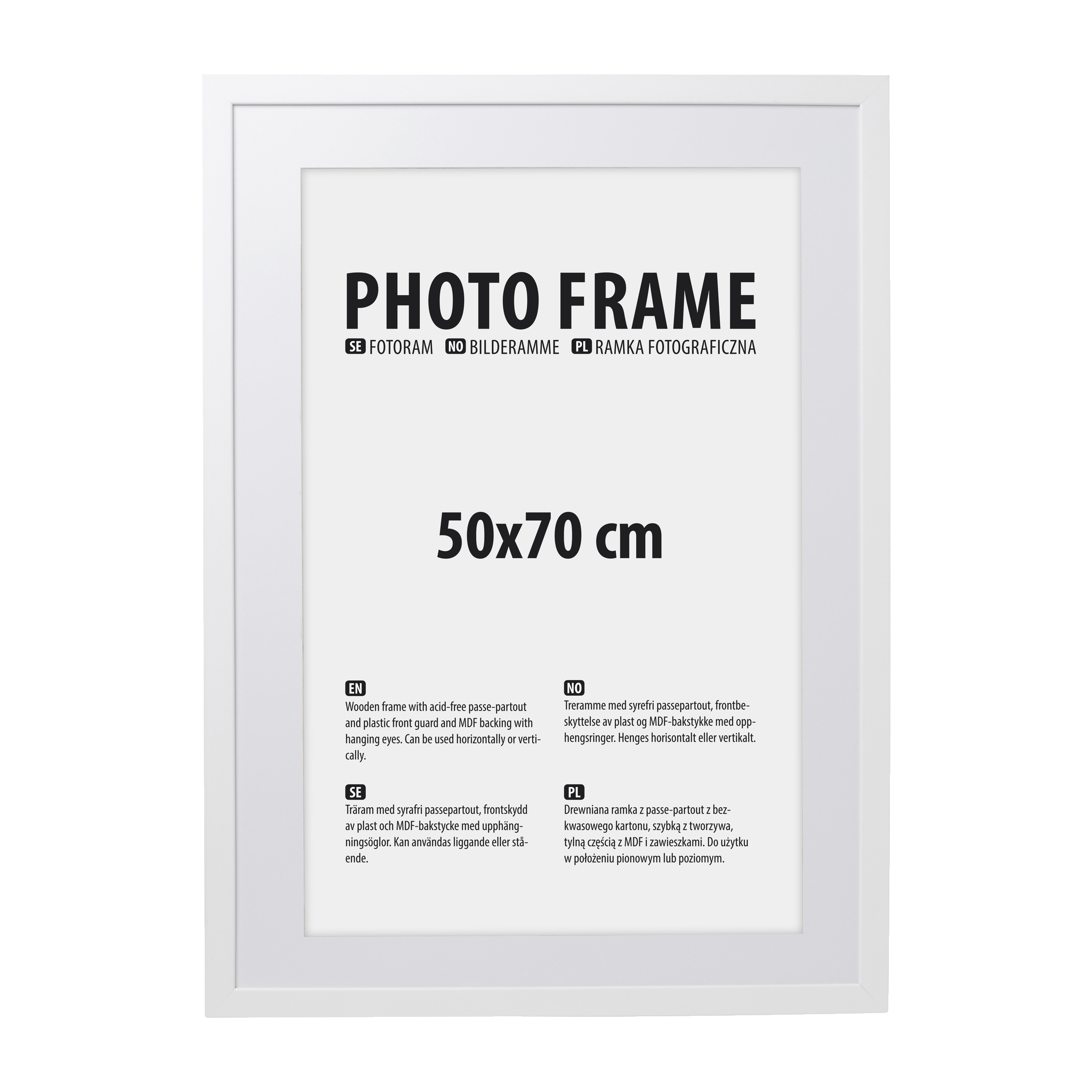 Fotoram 50x70 cm