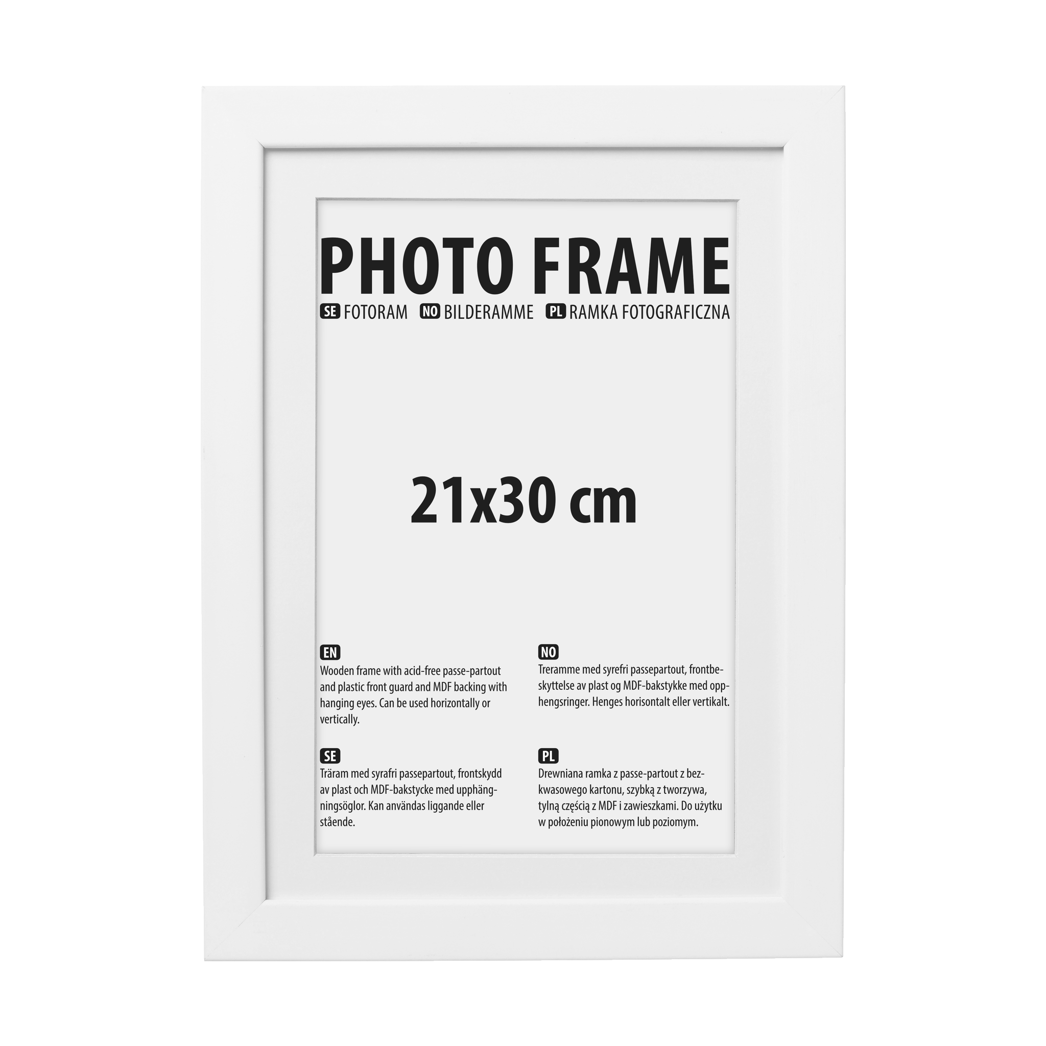 Fotoram 21x30 cm