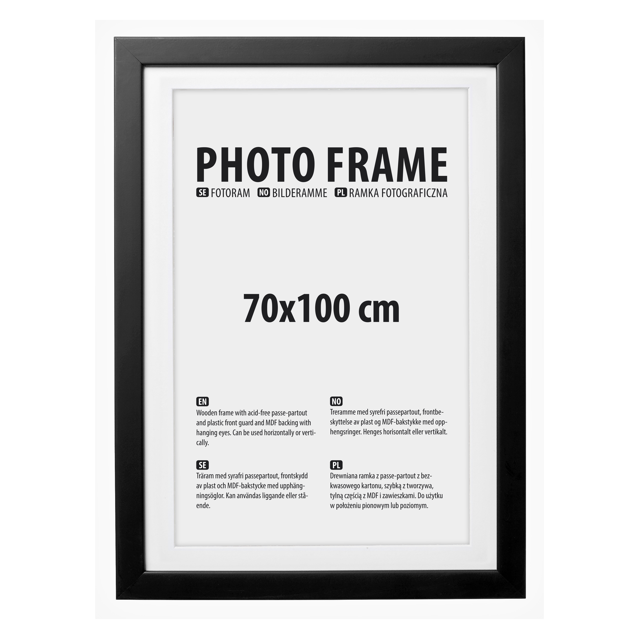 Fotoram 70x100 cm