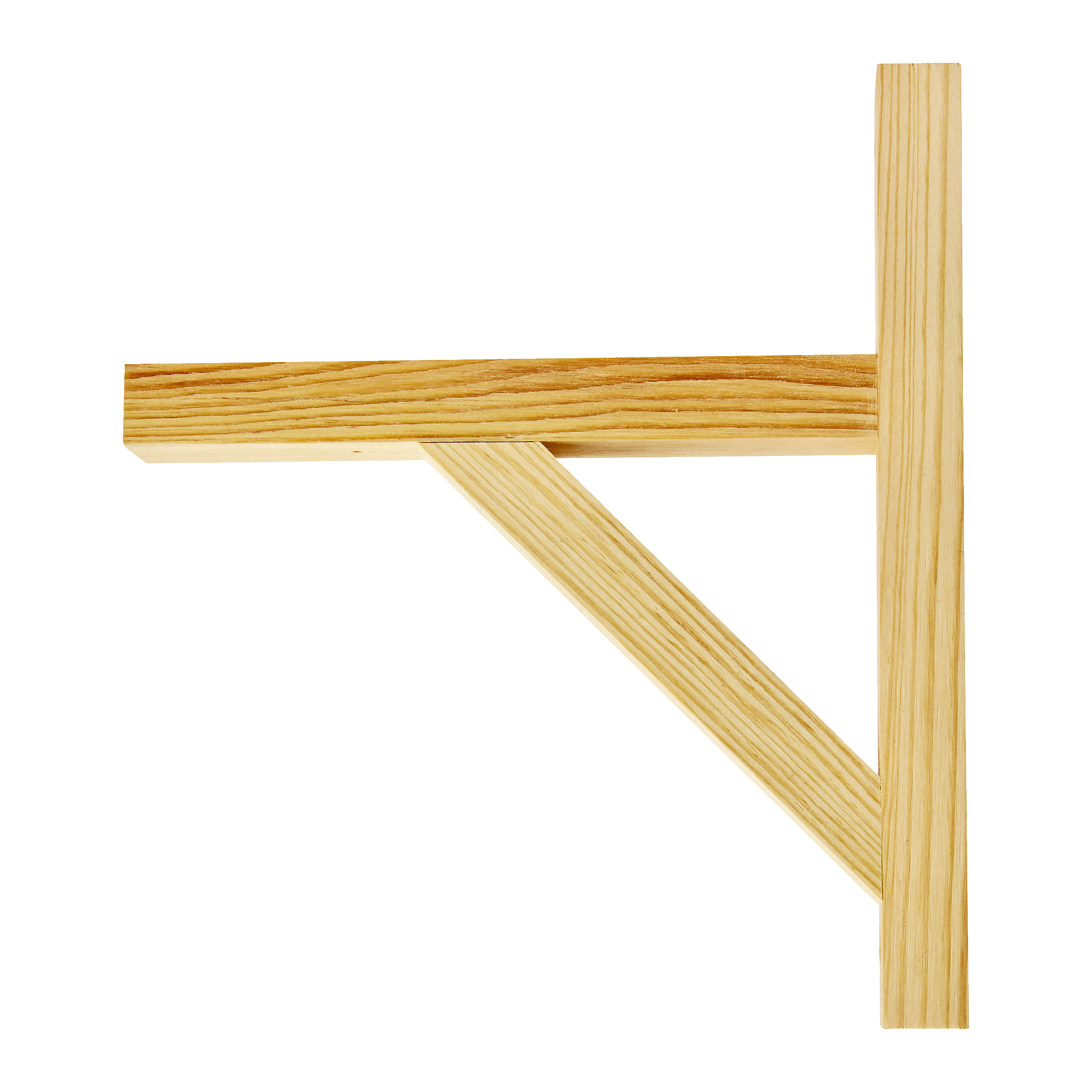 Konsol av trä 23x18 cm
