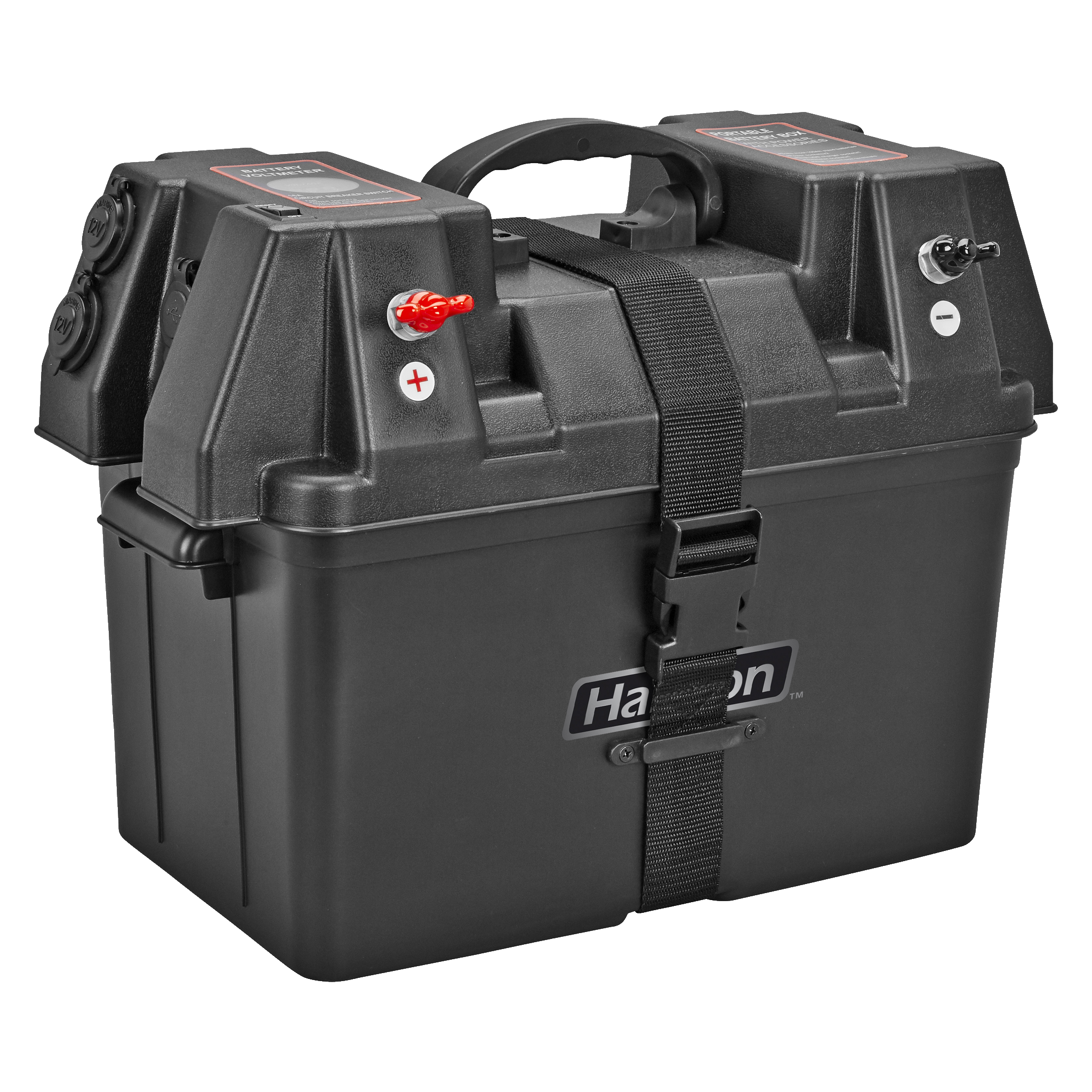 Batteribox med USB-uttag 12 V