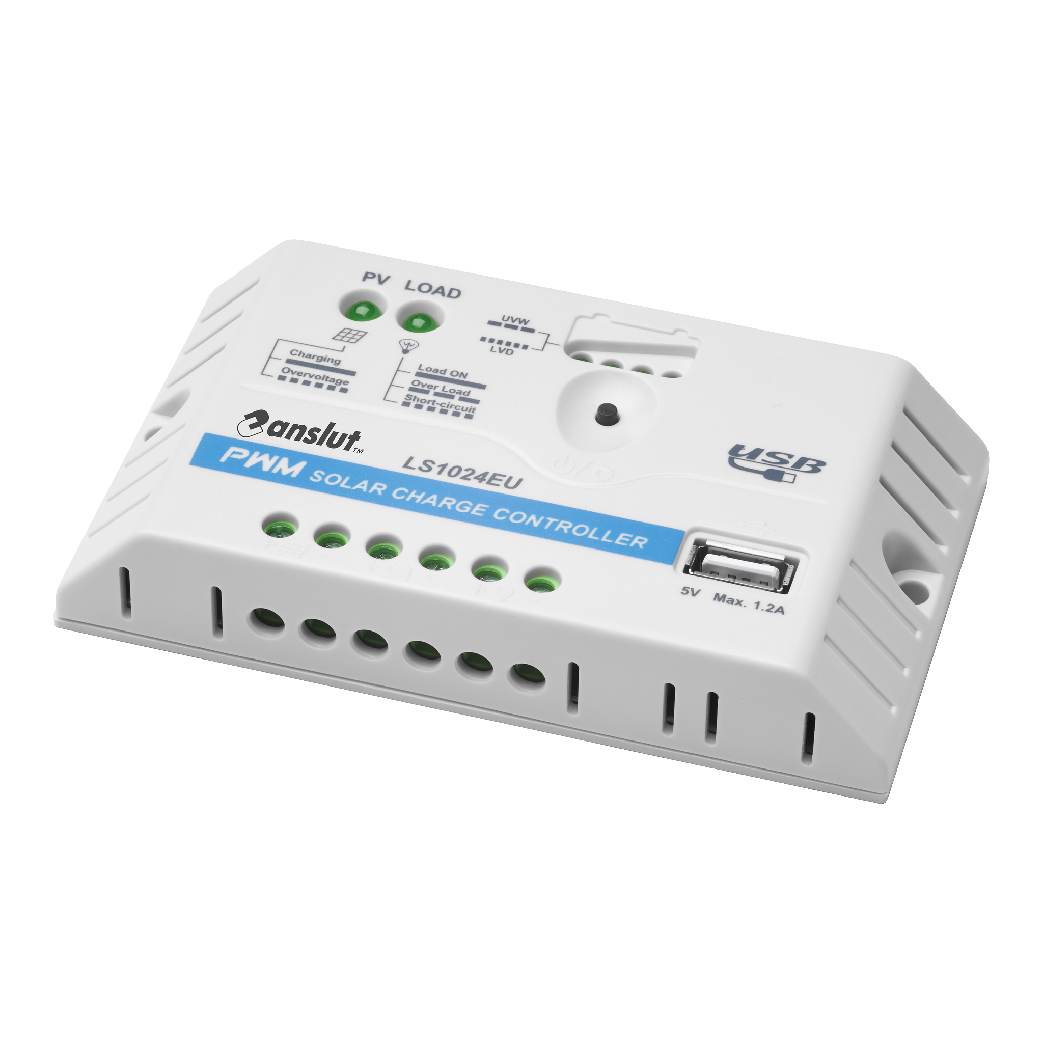 Solcelleregulator 10 A 12 V