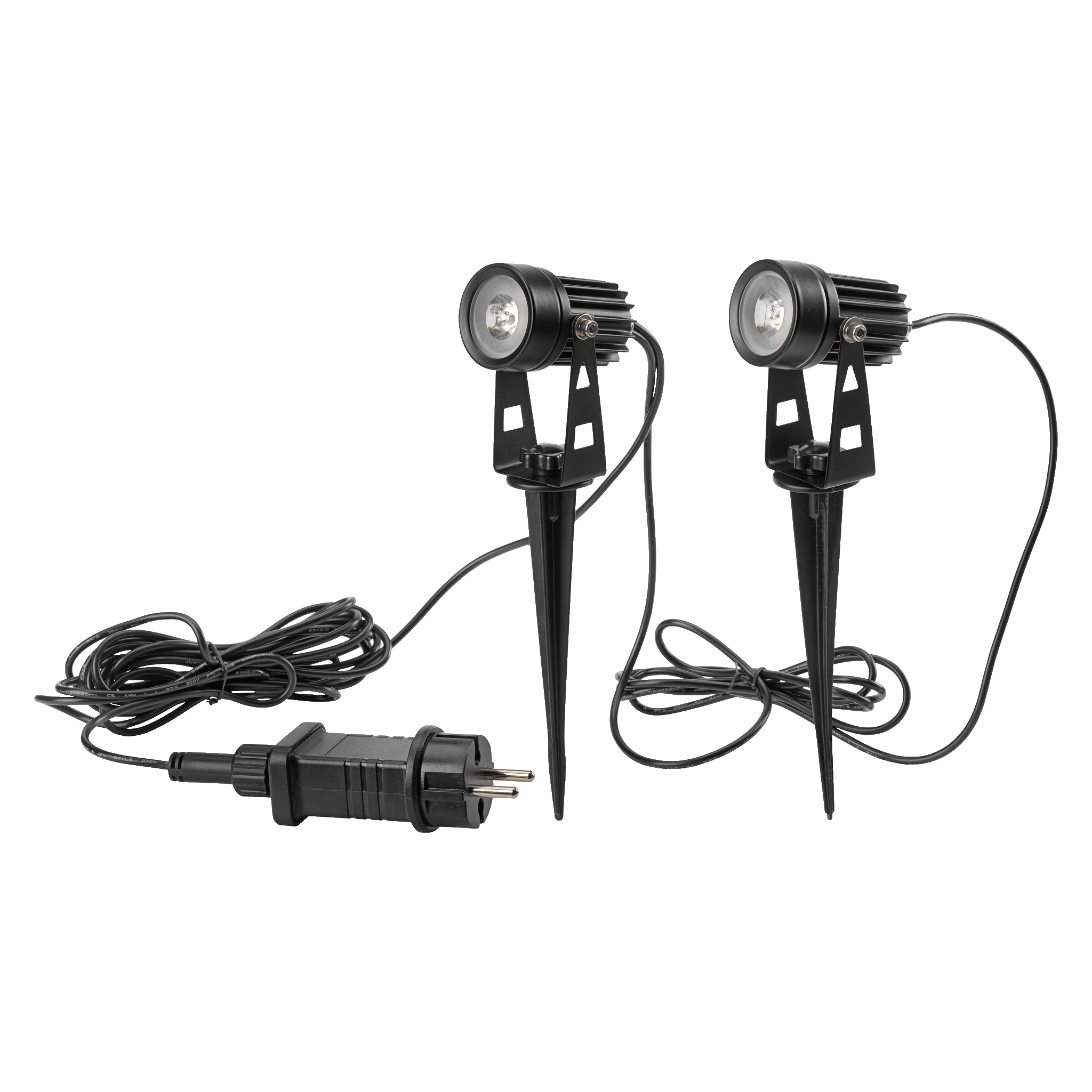 Spotlights LED 2-pk 270 lm 2x3 W
