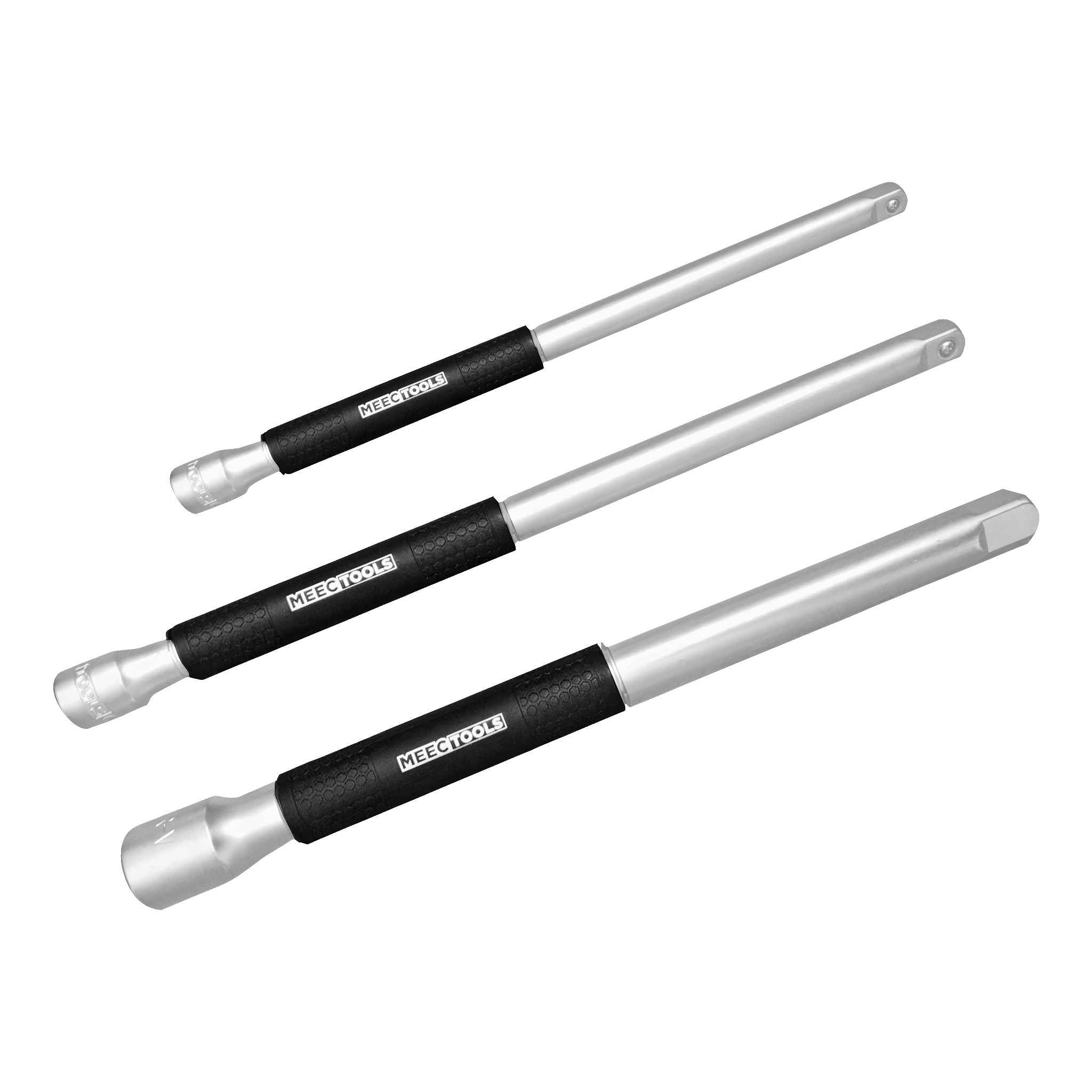 Förlängare 3-pk 1/4”, 3/8”, 1/2"