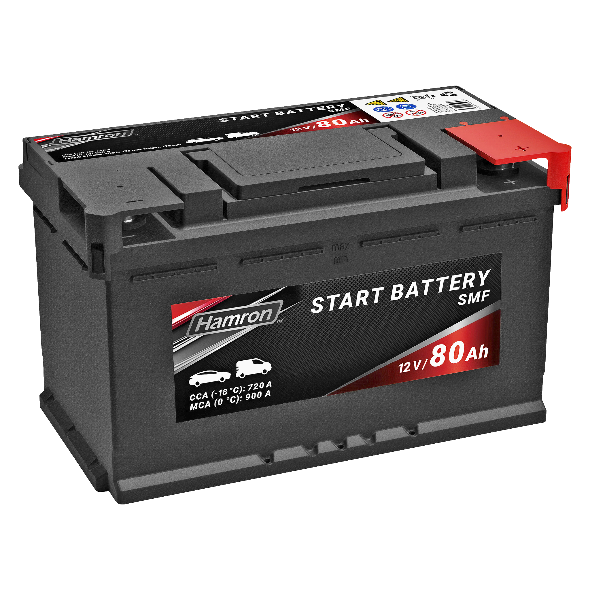 Bilbatteri 80 Ah