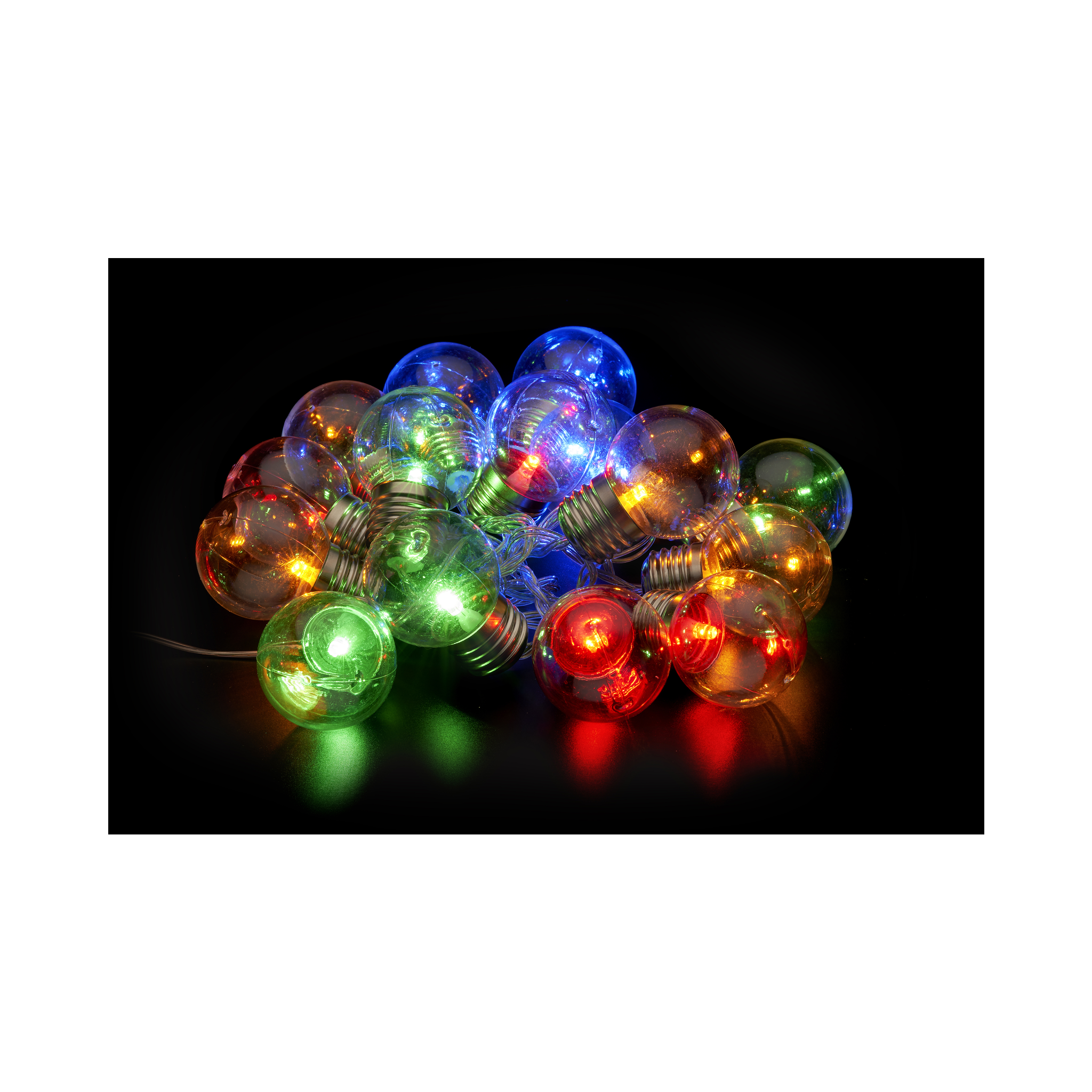 Batteridriven partyslinga LED 2,1 m IP44 Anslut (63)49,, Spara 504990Spara 50.-99,90Tidigare pris: 99,9015 varmvita/multifärgade lampor5 ljuslägen