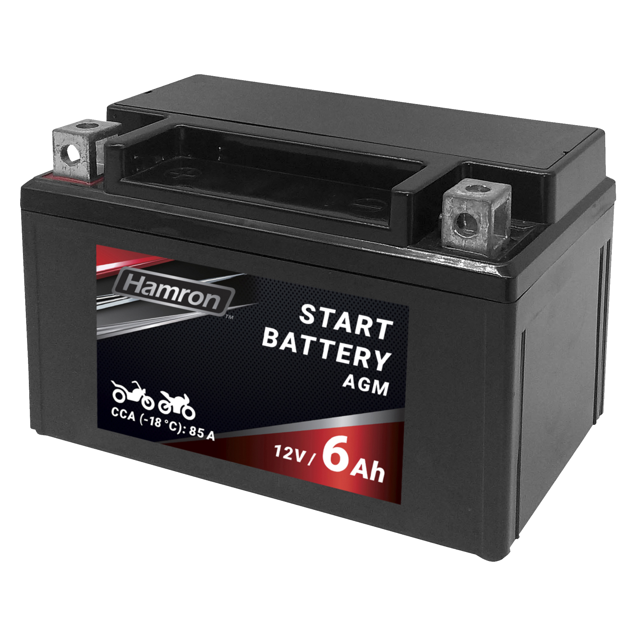 MC-batteri 12 V 6 Ah