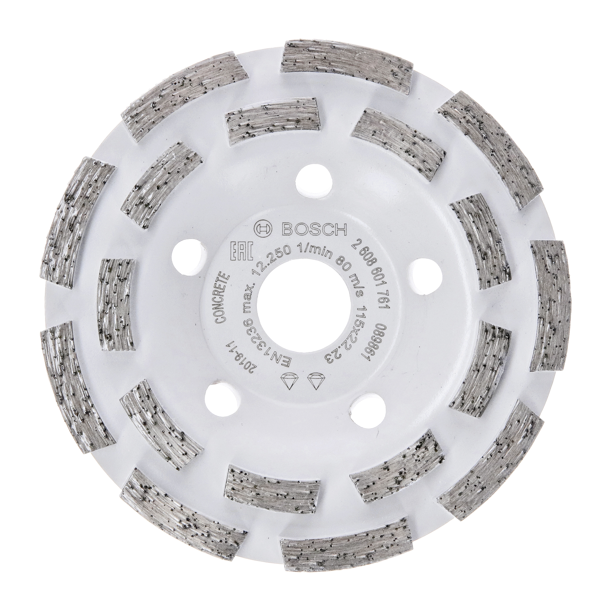 Diamantslipeskive 115x5x22,23 mm