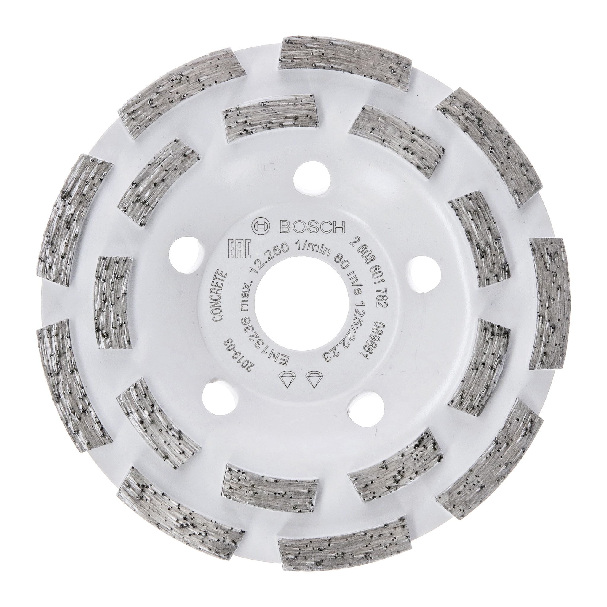 Diamantslipeskive 125x5x22,23 mm