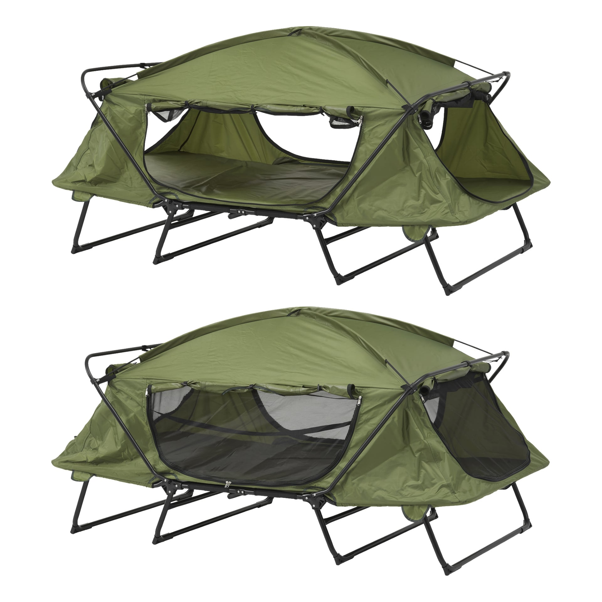 Feldbett mit Zelt 215x125x110 cm | Wasserdichtes Zelt | Kayoba Outdoor |  Jula