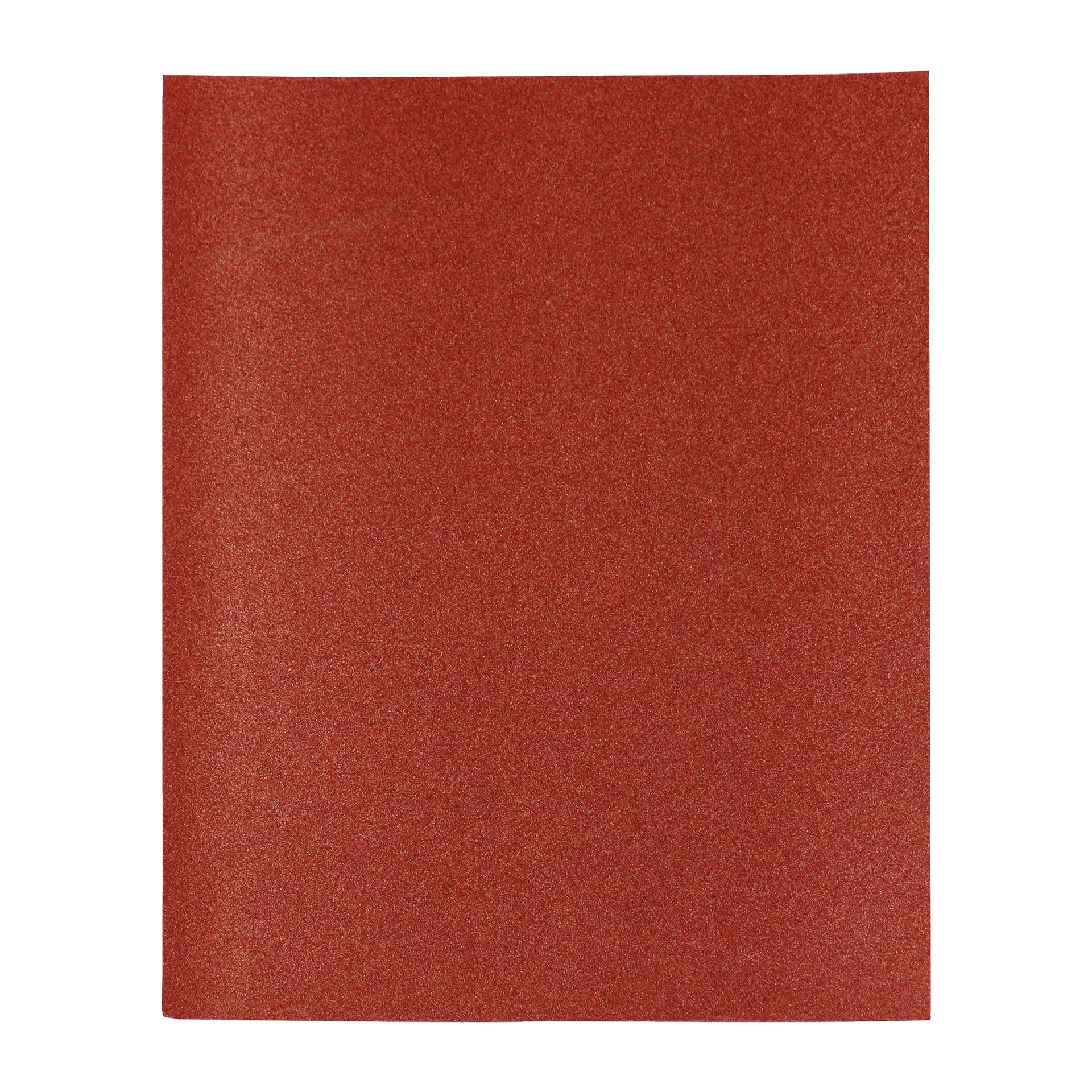 Ett fyrkantigt ark från Meec Tools Sanding Paper 5-paketet visas, med en jämn, kornig textur över hela ytan.