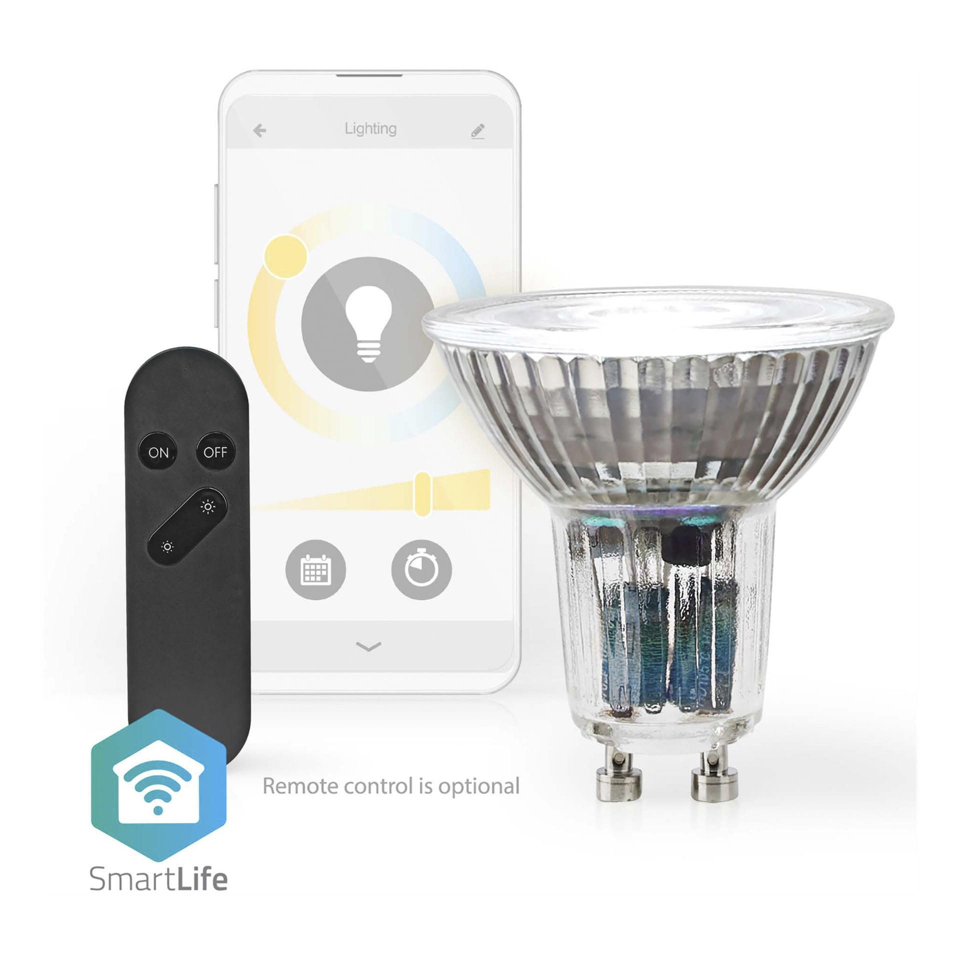 Żarówka reflektorowa LED GU10 4,9 W 345 lm | Nedis SmartLife | Jula