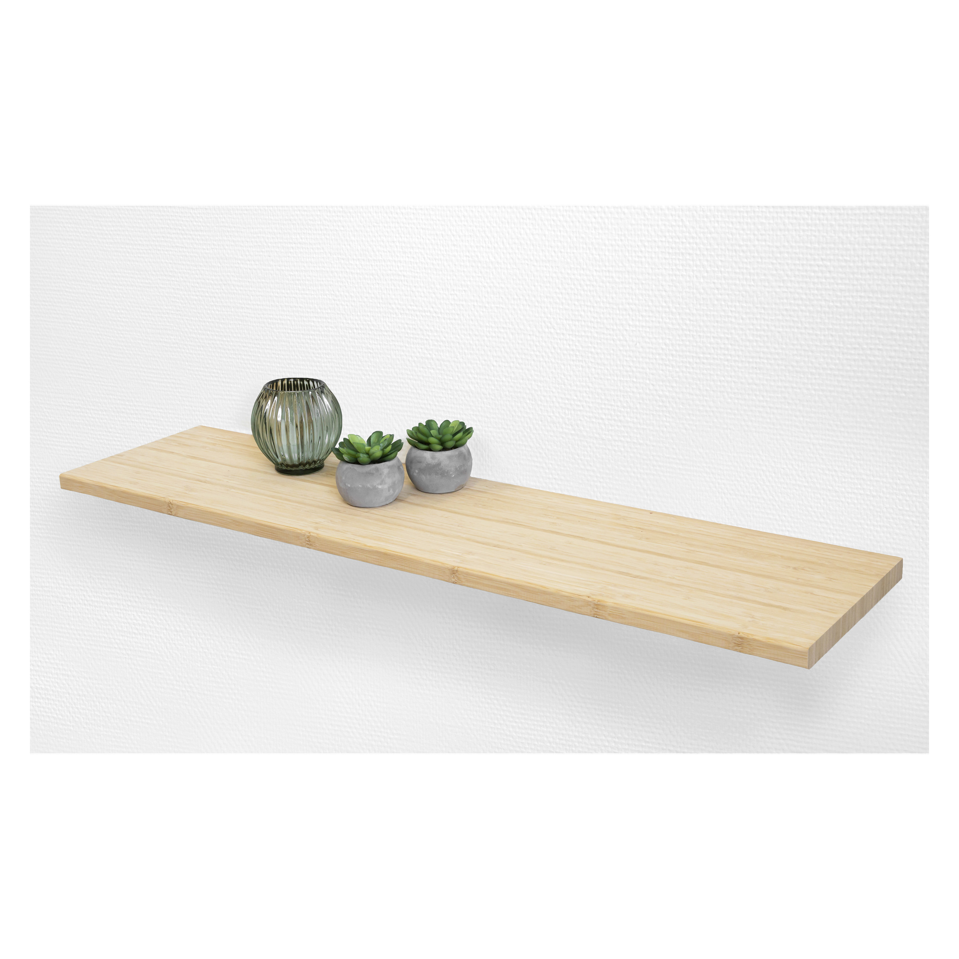 Regalboden Bambus 80x30x1,8 cm | Aus ko-Bambus | Wallmann | Jula