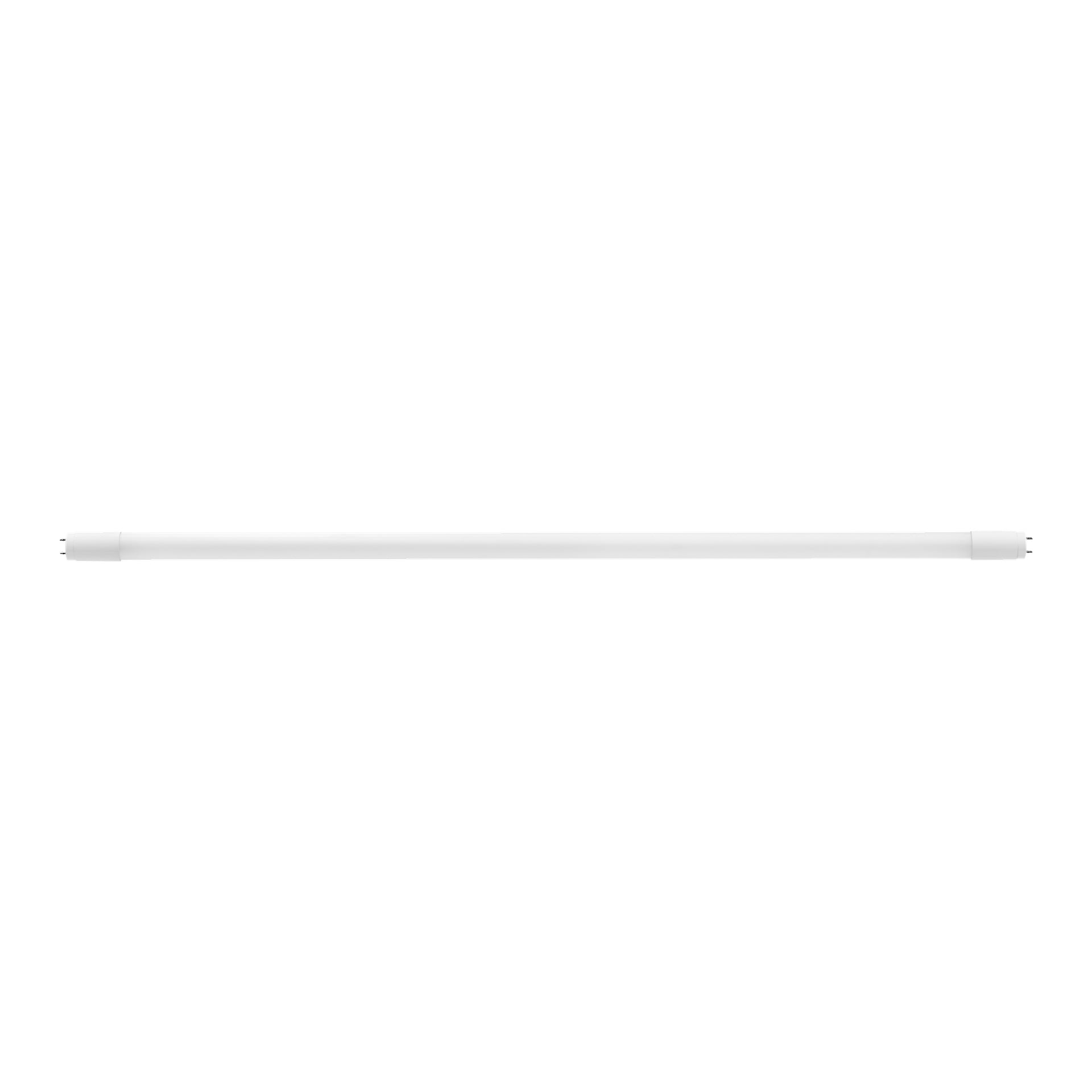 Anslut lysrörs-T8 LED, med ett vitt LED-rör med kontakter i varje ände.