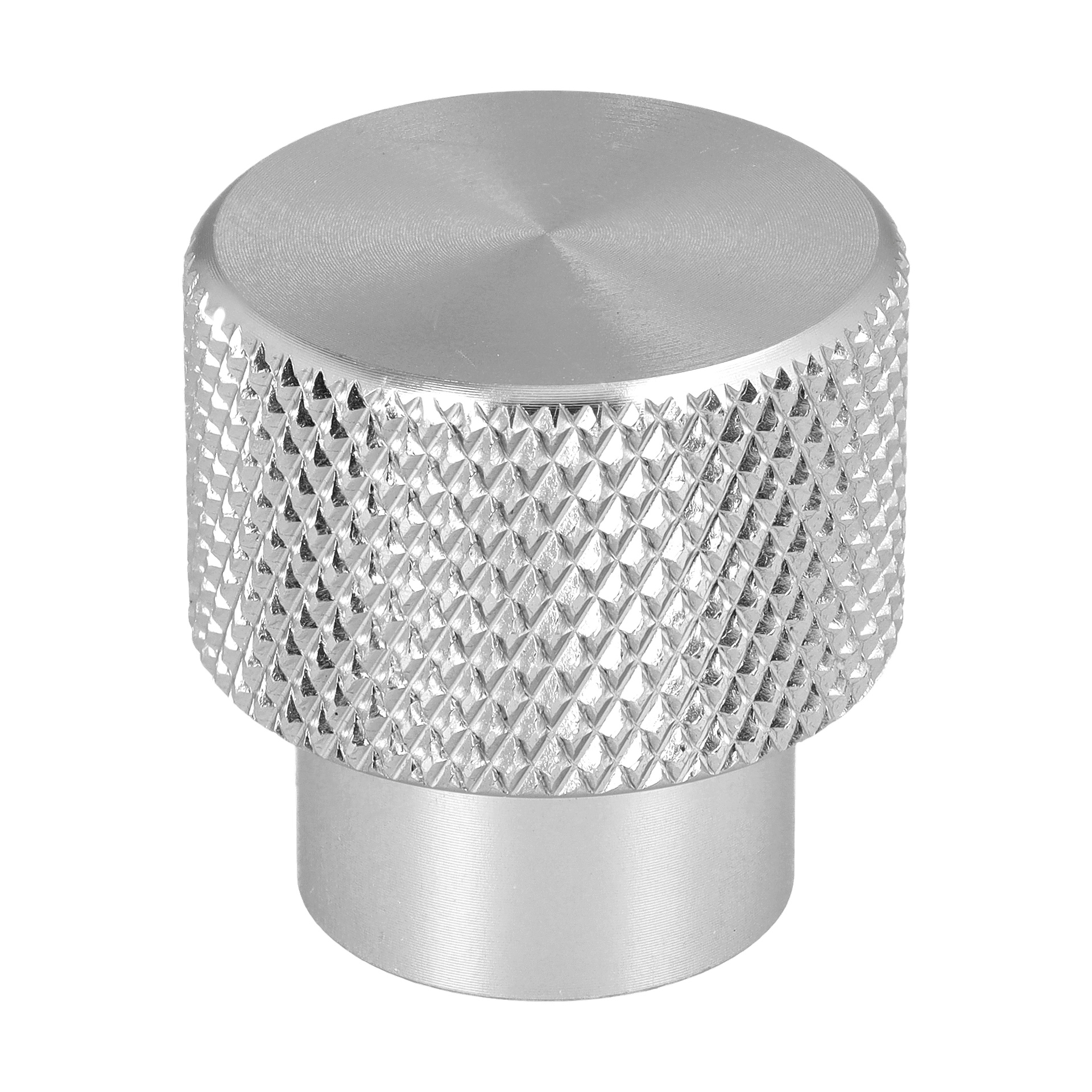 Et sett med to Hard Head Knotter, laget av metall med diamantmønstrede grep og glatte, glatte topper.