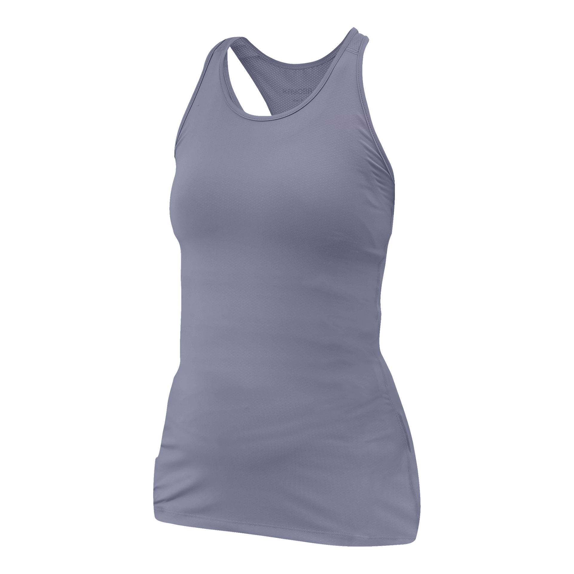 Kayoba Women's Training Tank Top Albany är en ljuslila, ärmlös, figursydd atlettopp med racerback-snitt och slätt, lätt material.