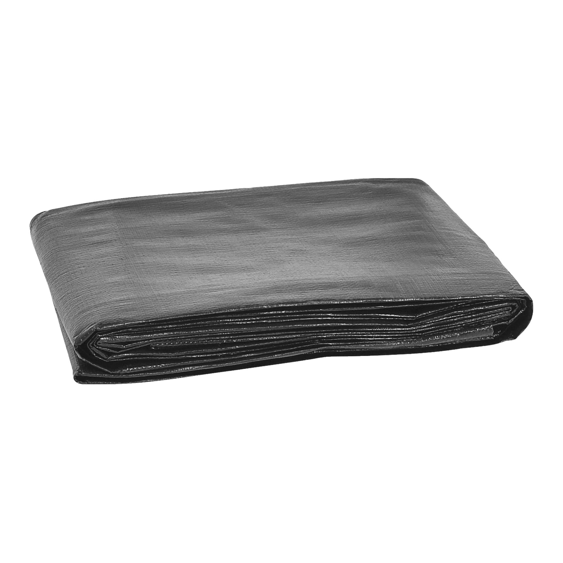 Ein ordentlich gefaltetes Hard Head Dustcloth wird gezeigt. Der schwarze Stoff wirkt dick und stabil, mit scharfen Falten, die darauf hindeuten, dass er noch nicht benutzt wurde oder nur ausgepackt wurde.