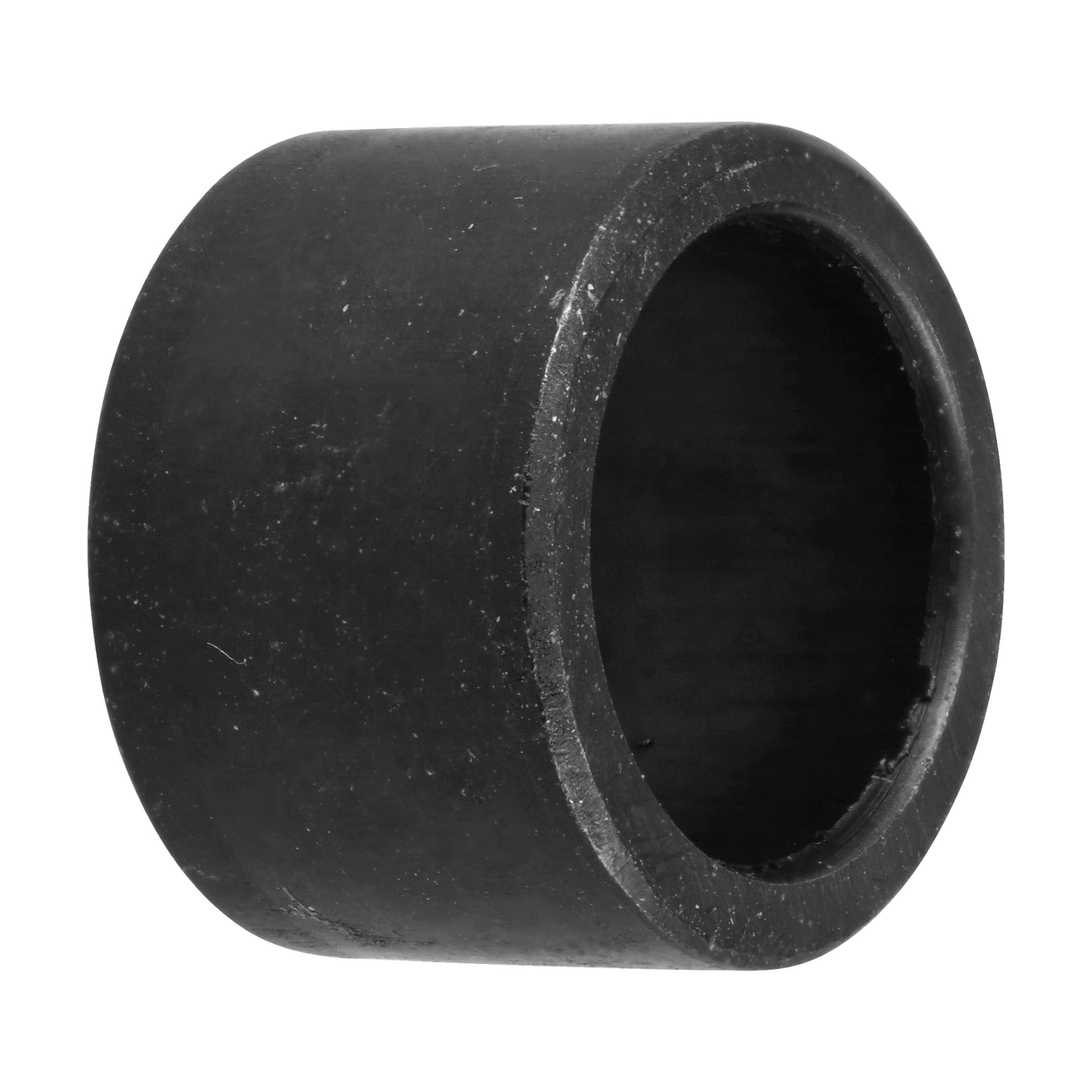 En närbild av Front Roller F. 071004, med ett svart cylindriskt rör som kopplar ihop med en slät yta och öppen ände.