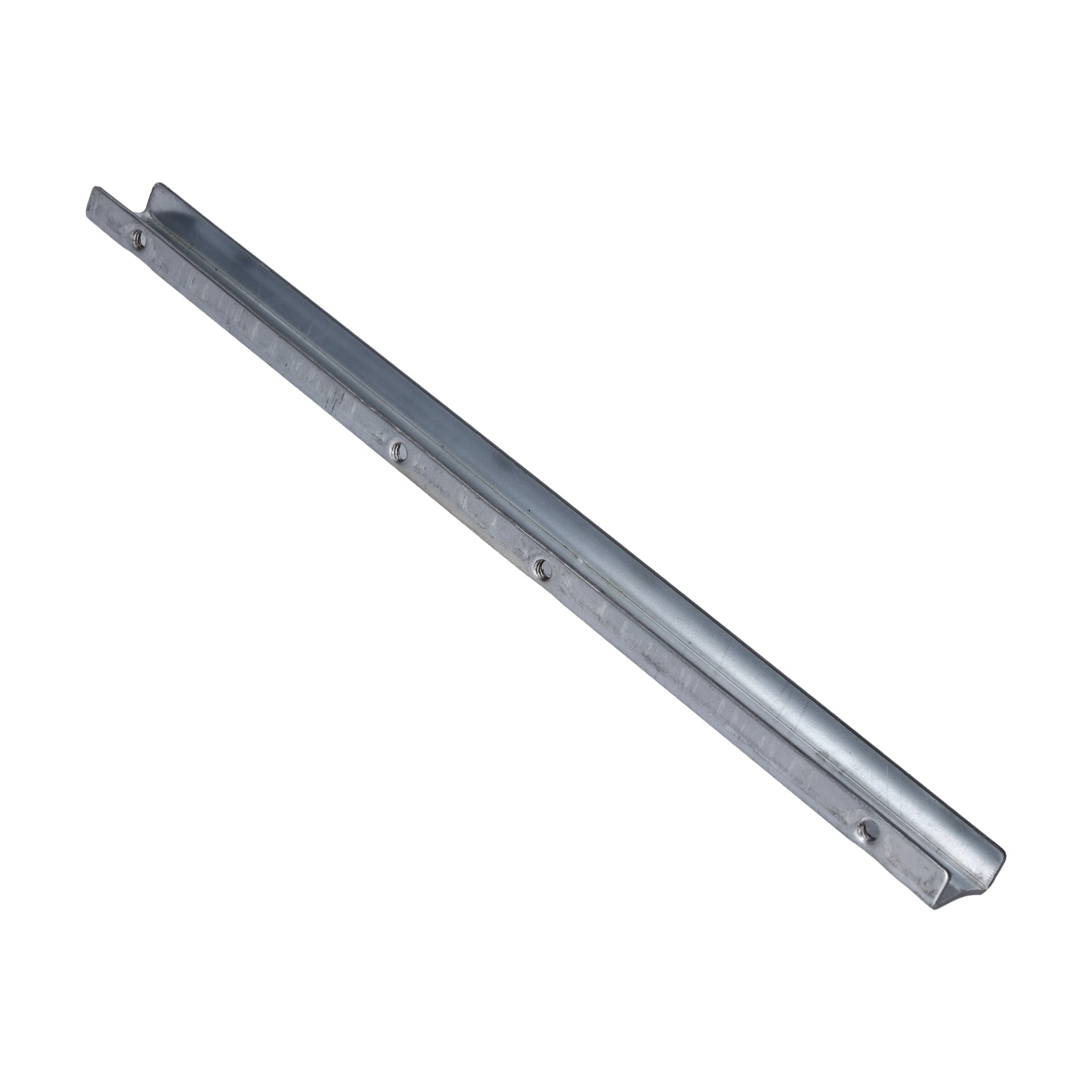 Clutch-delen lyxpaviljong är en metalllinja med en räfflad kant och tre jämnt fördelade monteringshål.