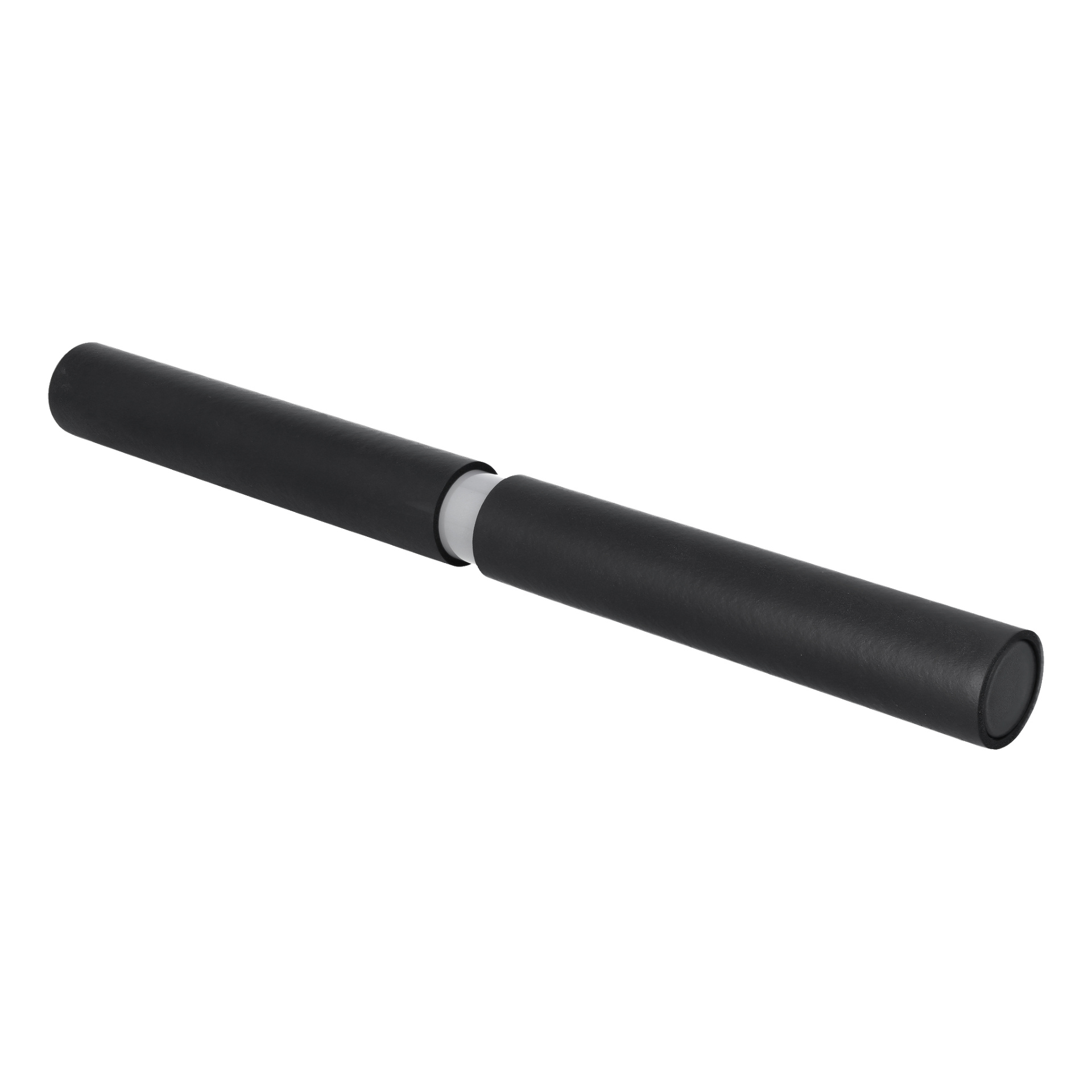 cylindryczny uchwyt Cpl Rowing Mach 003148 z jednym końcem lekko otwartym, z białą wewnętrzną podszewką. Produkt służy do przechowywania i przenoszenia zwiniętych dokumentów lub plakatów.
