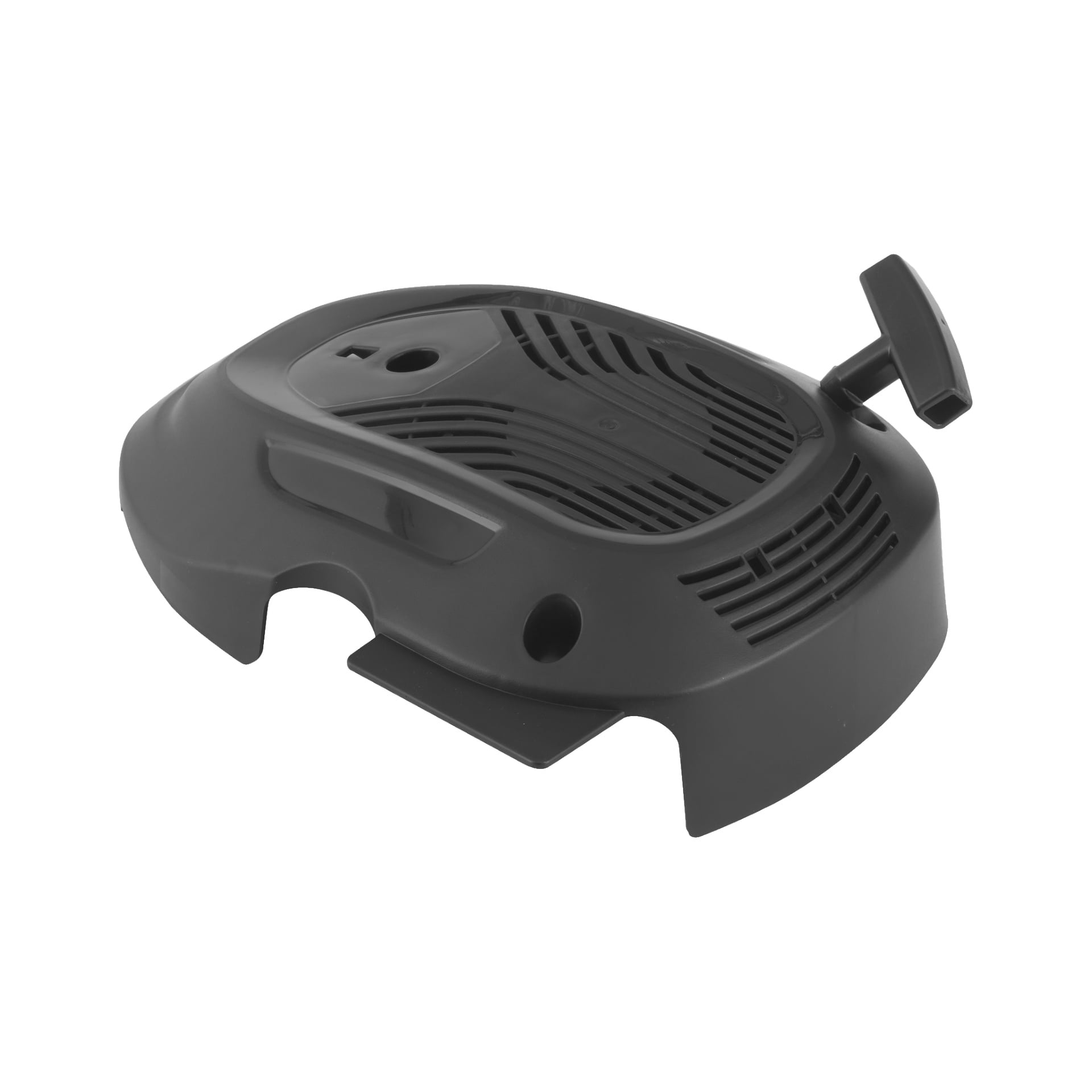 Börja med Kpl svart plaststarterlock med ventilationsspår, draghandtag och monteringshål.