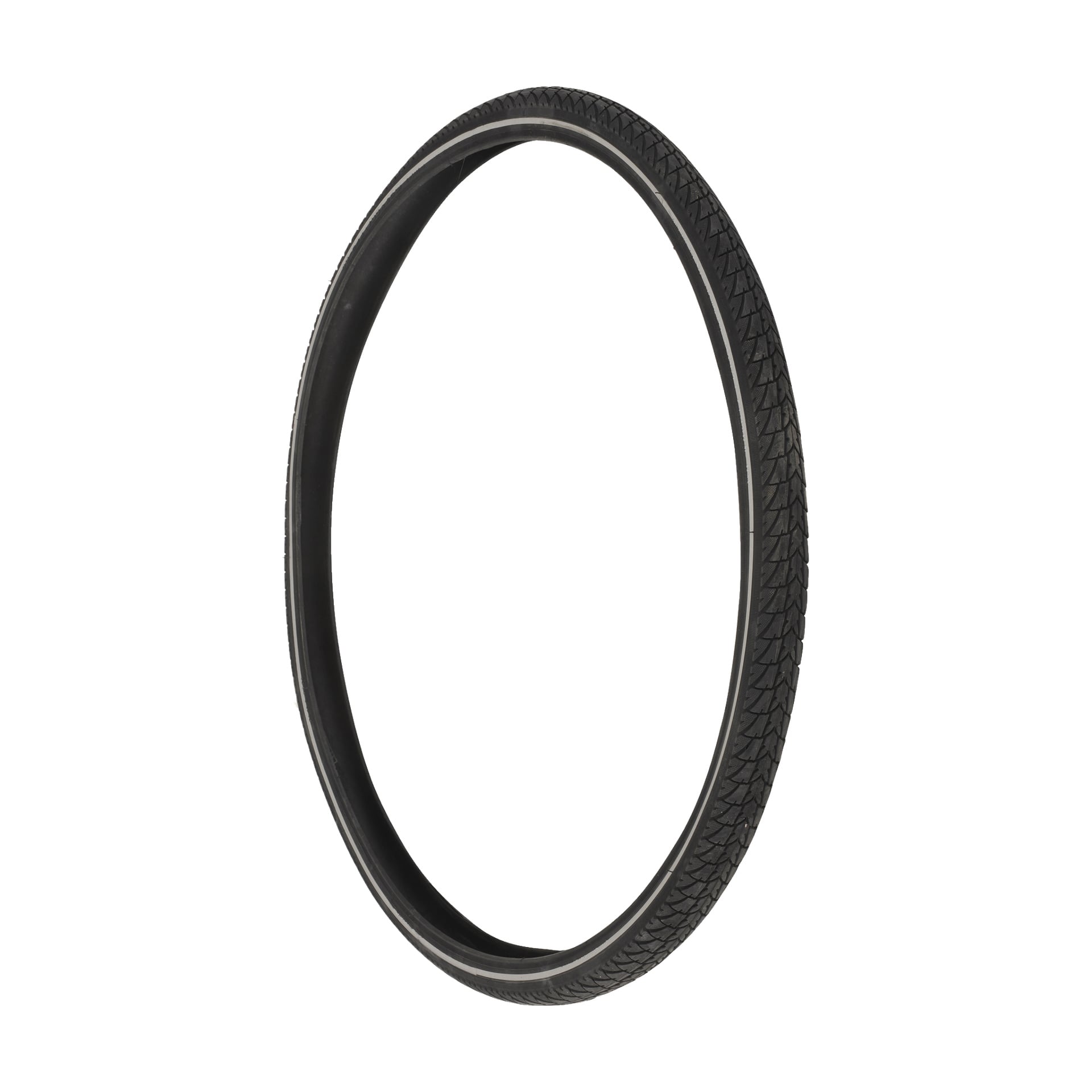 Däck 700C*38C W. White Reflect är ett enda upprättstående svart cykeldäck med ett unikt mönster.