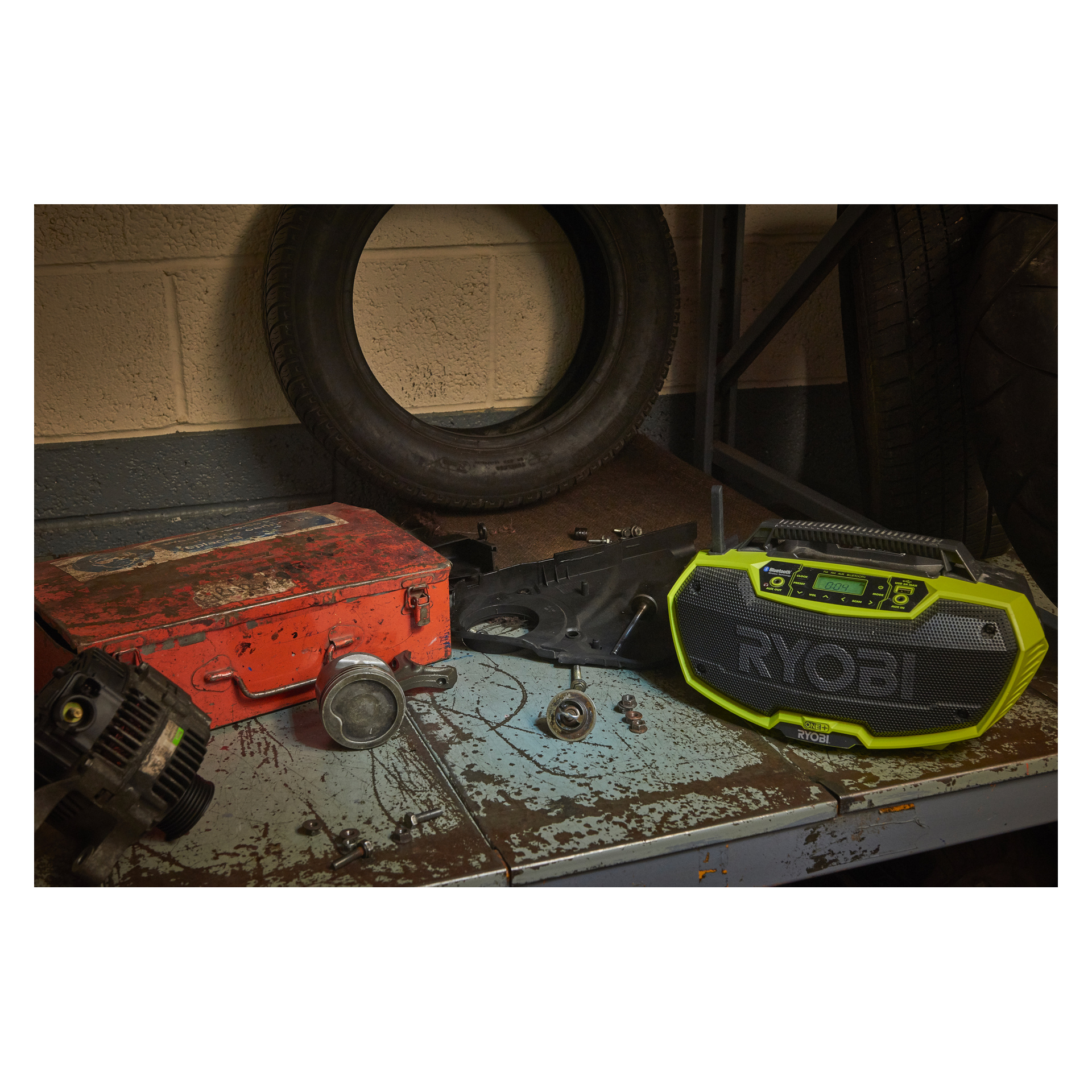 Radio med Bluetooth 18 V | Ryobi ONE+ R18RH-0 | Jula