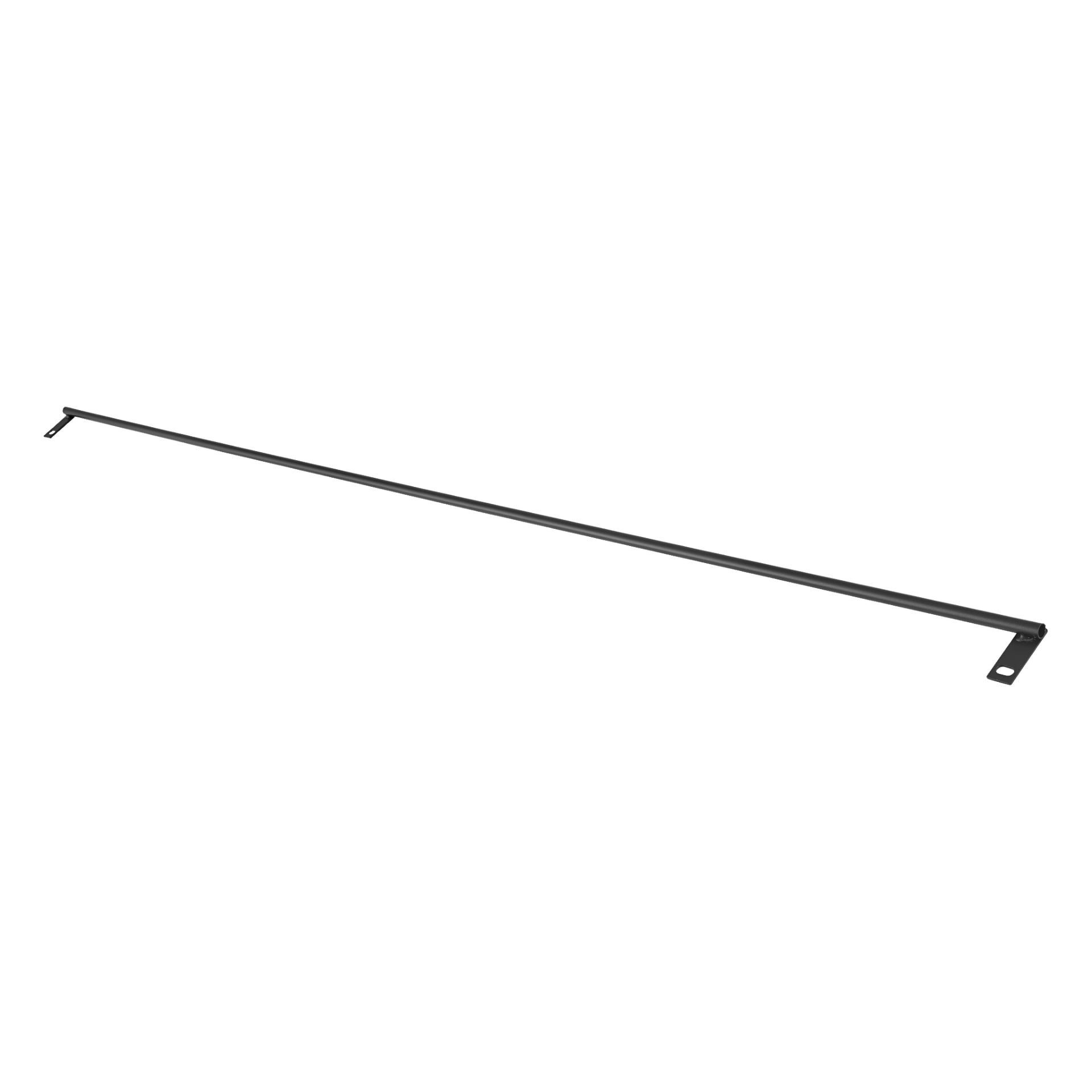 Musta Stabilization Brace Luxury Pavilion, pitkä ja suora, kiinnityskiinnikkeet molemmissa päissä.