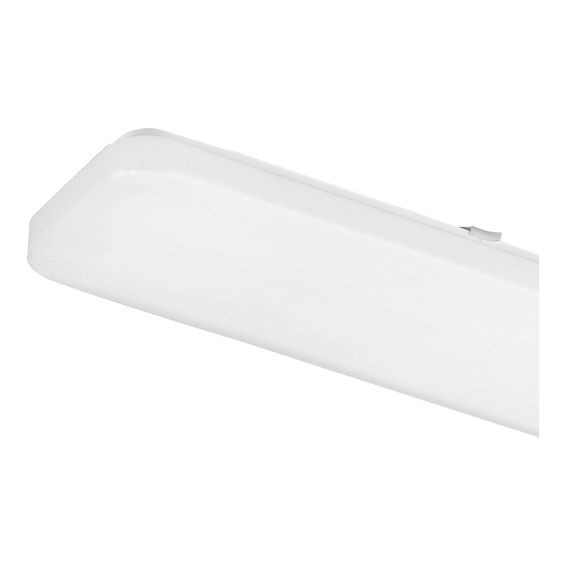 Eine Nahaufnahme der Anslut LED-Lampe zeigt ihre rechteckige Form mit glatten, abgerundeten Kanten.