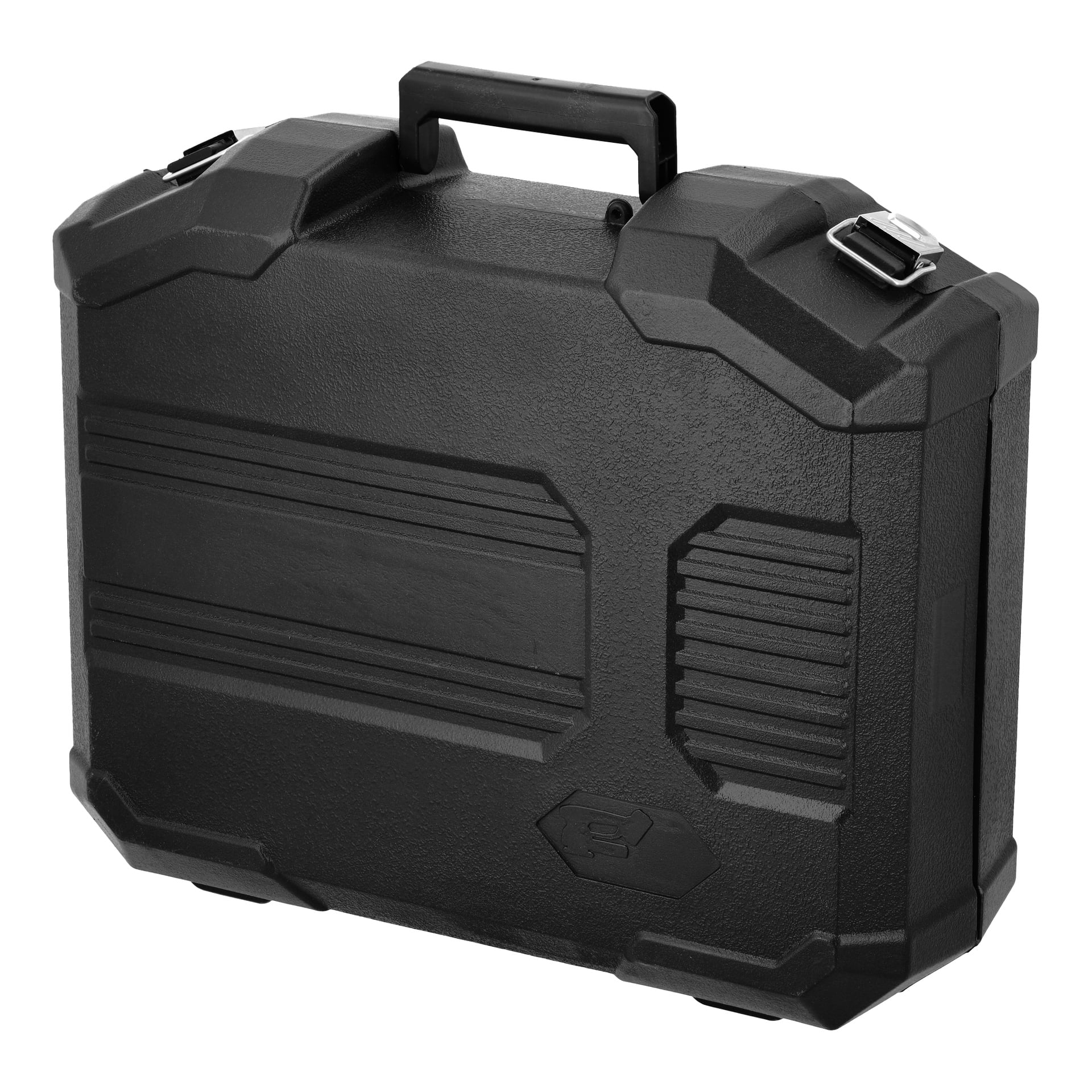 Meec Tools Multiseries Multi-Schleifer 3-in-1 Bausatz SM-18V HOME 500 in einem schwarzen Hardcase mit Metallverschlüssen, Griff und strukturierten Griffen.