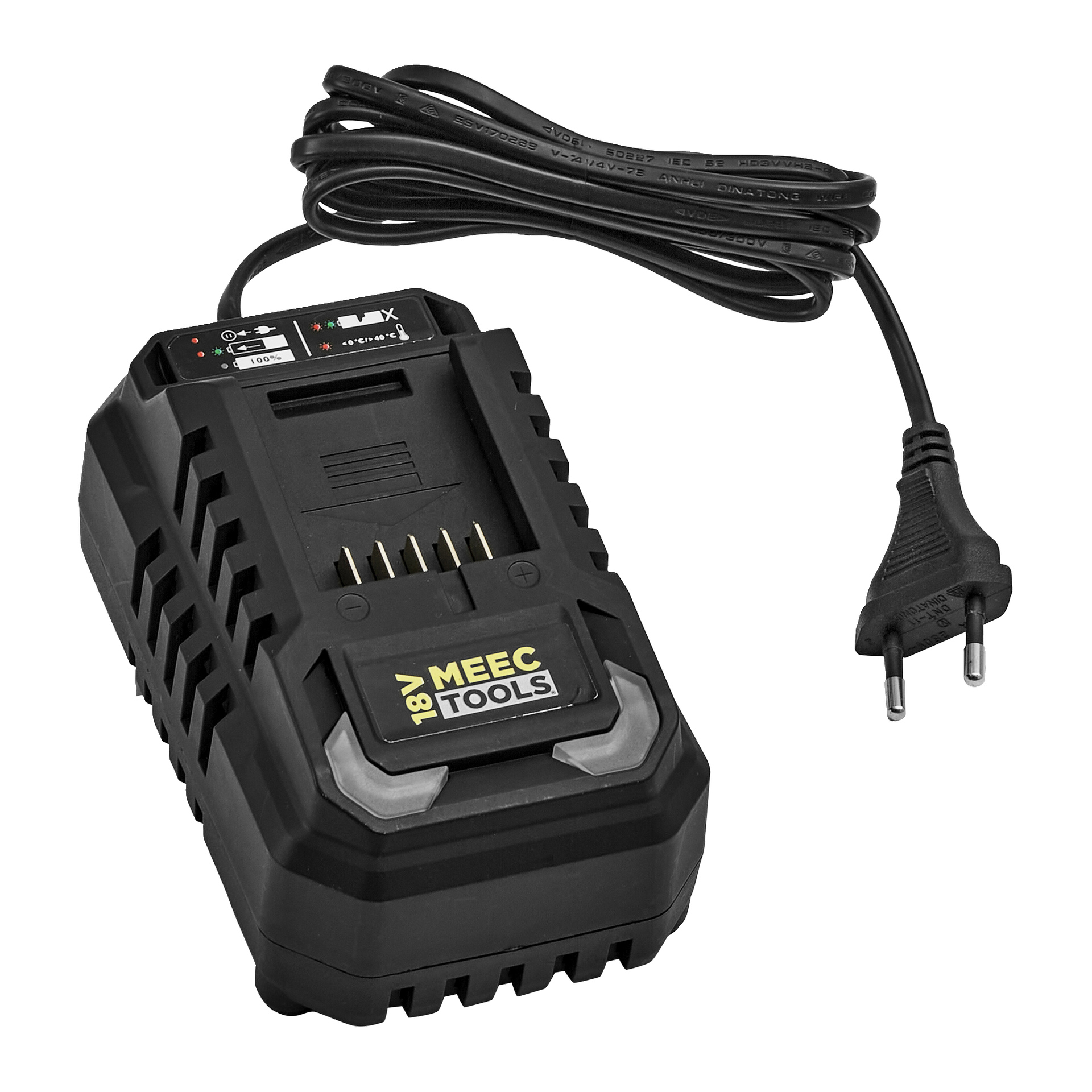 Et Meec Tools Multiseries Garasjesett GARASJEPAKKE (6 deler) med alle deler organisert og merkevarelogoen synlig.