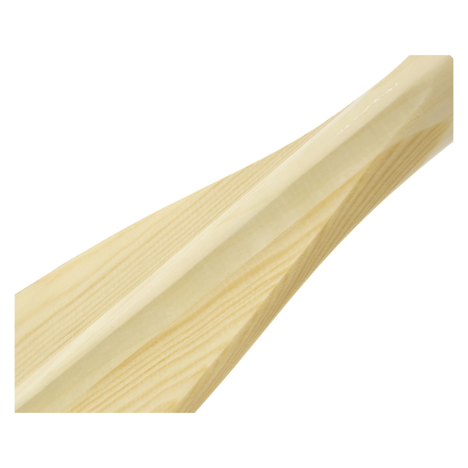 Närbild av Hamron Paddles släta, lätta träyta som framhäver naturliga ådringar.