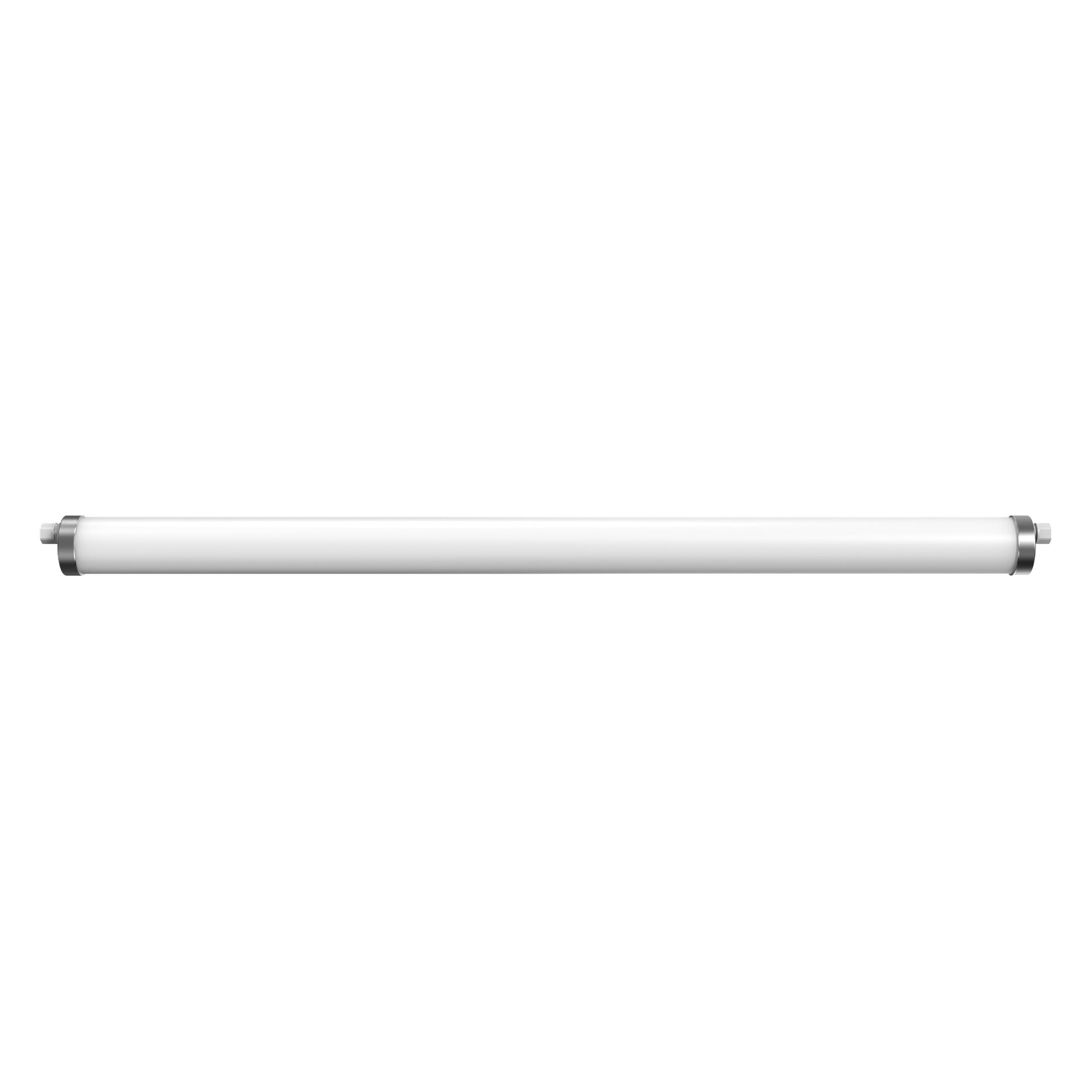 Anslut Industrial LED-armatur med sylindrisk form og metalliske endekapsler.