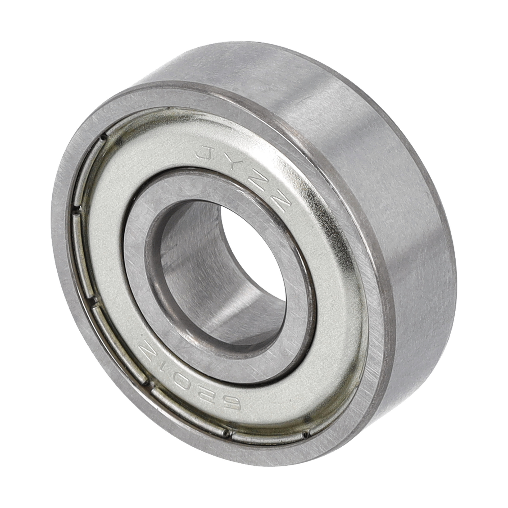 Närbild av Bearing-hydroforpumpen framhäver dess graverade yttre ring, med en slät metallisk finish och cirkulär design.