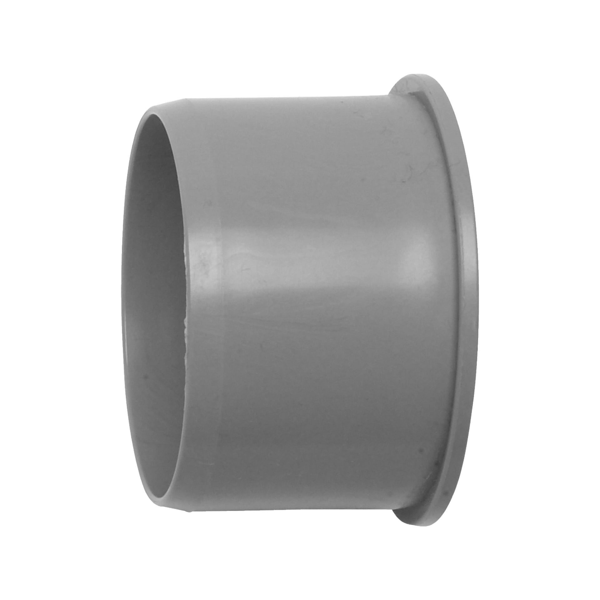 En Terana-stoppare med grå, cylindrisk plastform och en utbredd kant i ena änden.