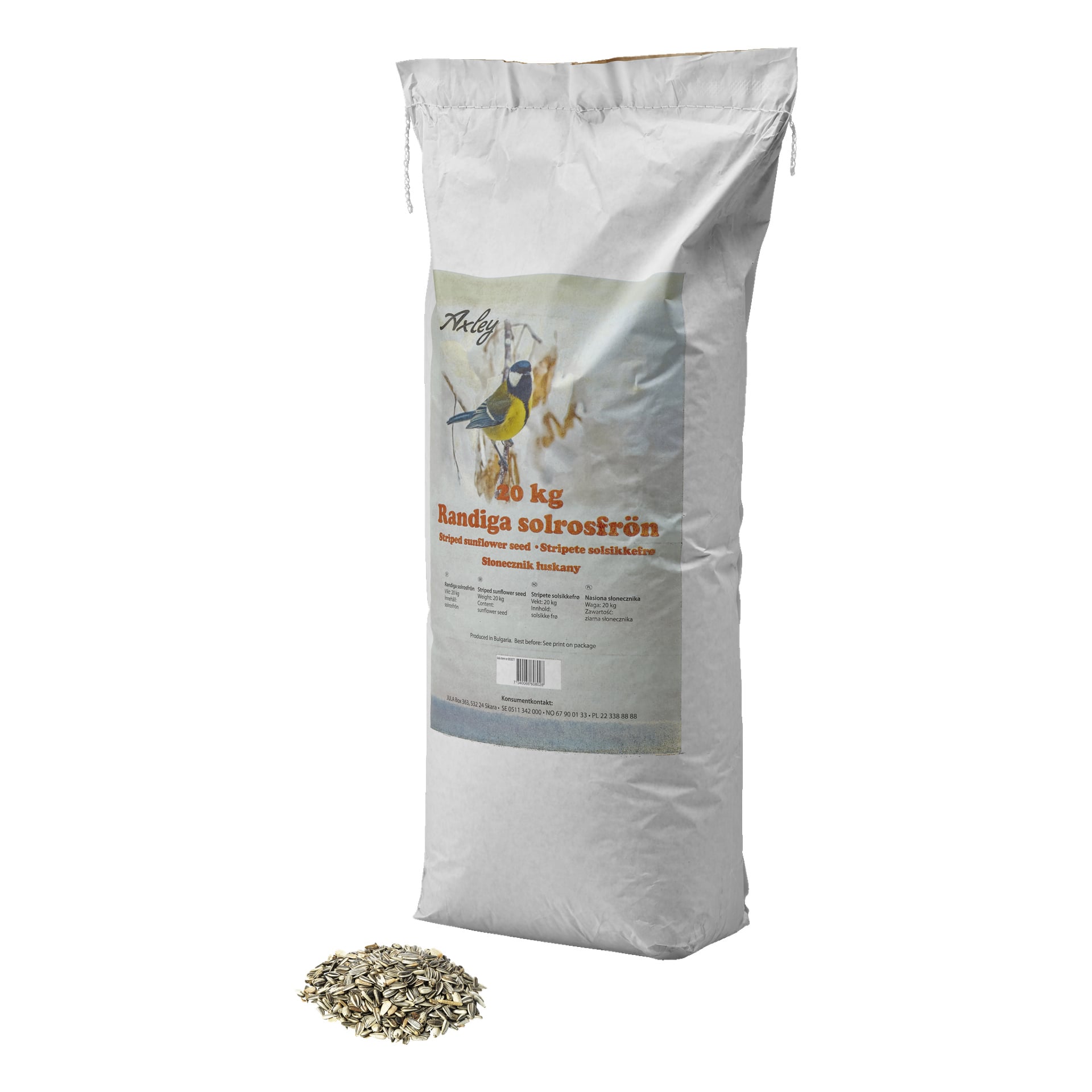 Solsikkefrø 20 kg | Axley | Jula