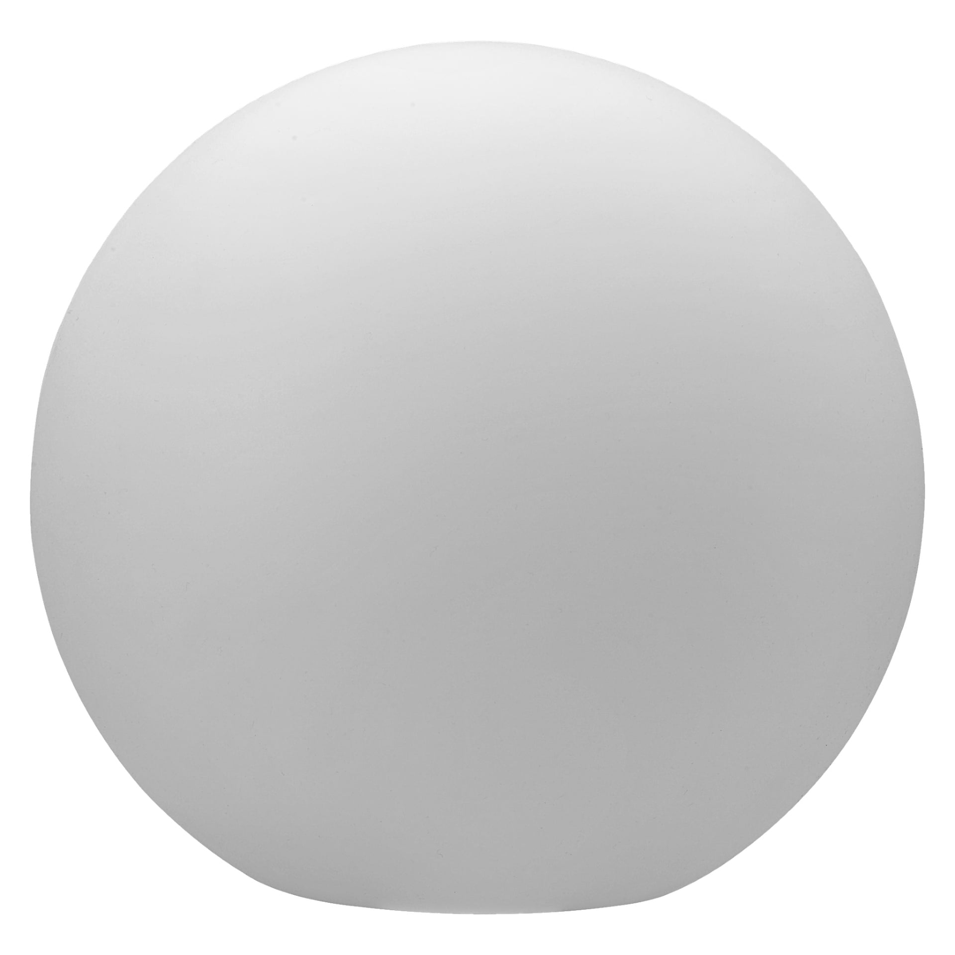 LED solarna kula Anslut z gładką, gładką białą powierzchnią i bez widocznych oznaczeń czy detali jest pokazana na środku.