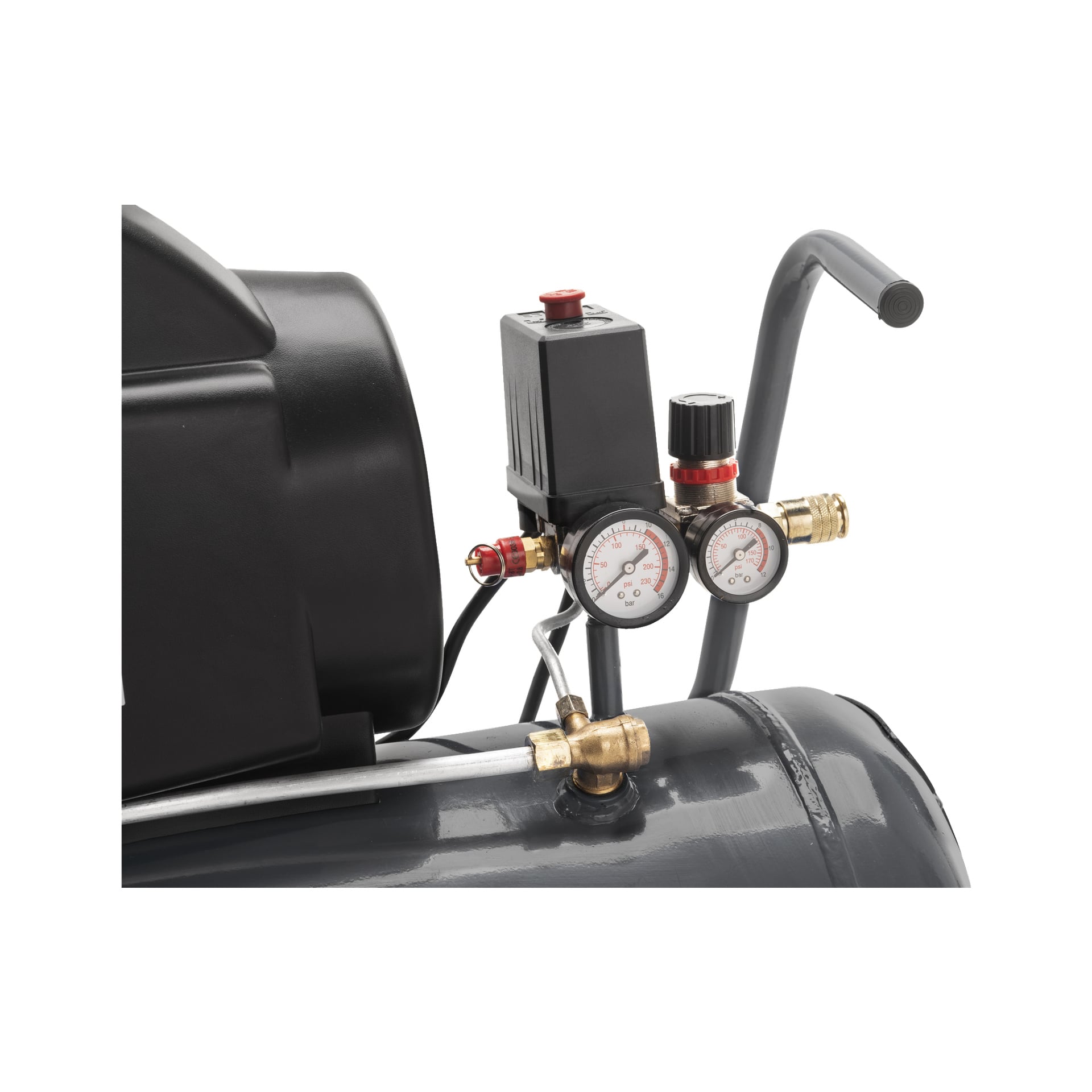 Kompressor 50 l 1500 W 220 l/min | Stor tank – håller tryck länge ...