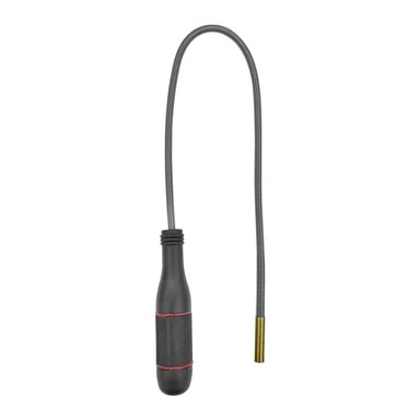 Meec Tools Magnetic Tool har en flexibel konstruktion med svart handtag, ett långt silverfärgat gåshalsskaft och en mässingsspets.