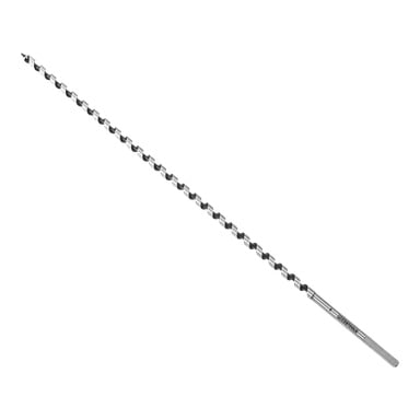 Prezentowana jest wiertarka Meec Tools Twist o smukłym metalowym korpusie, spiralnych fłach wzdłuż trzonu i ostrym końcu.