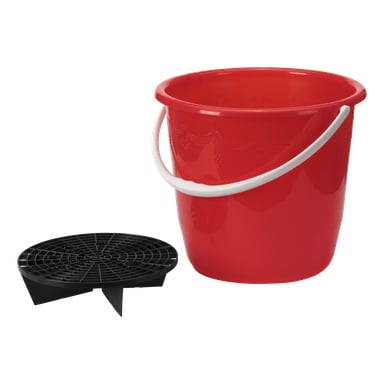 En Hamron-hink med filtersystem står bredvid dess svarta plastfilter.