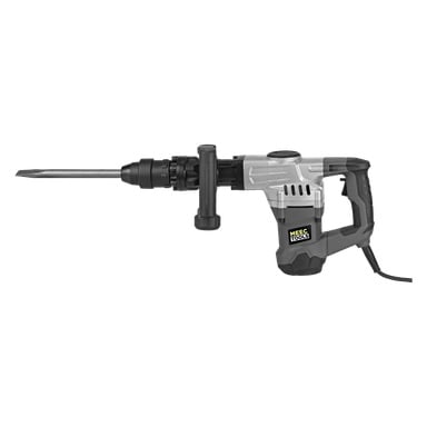 Meec Tools Demolition Hammer JH-W HOME 500, et elektrisk verktøy med ledning og sidehåndtak og meiselfeste.