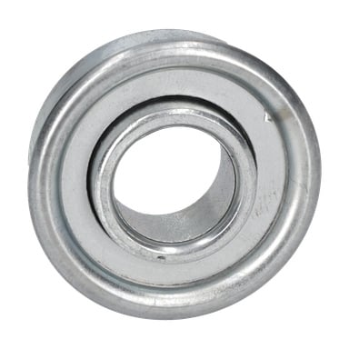 Närbild av hjullager som visar deras runda form, centrala öppning och polerade metallfinish.