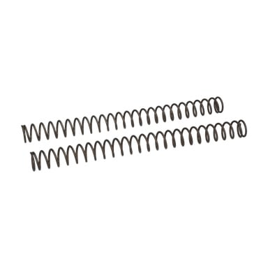 Feather lyxpaviljongs 2-pack inkluderar två identiska svartmetallfjädrar med spiral, placerade parallellt med jämn spiral.