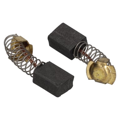 Kolborrhammaret har två kolfiberborstar med spiralformade metallfjädrar och kopplingsändkapslar.
